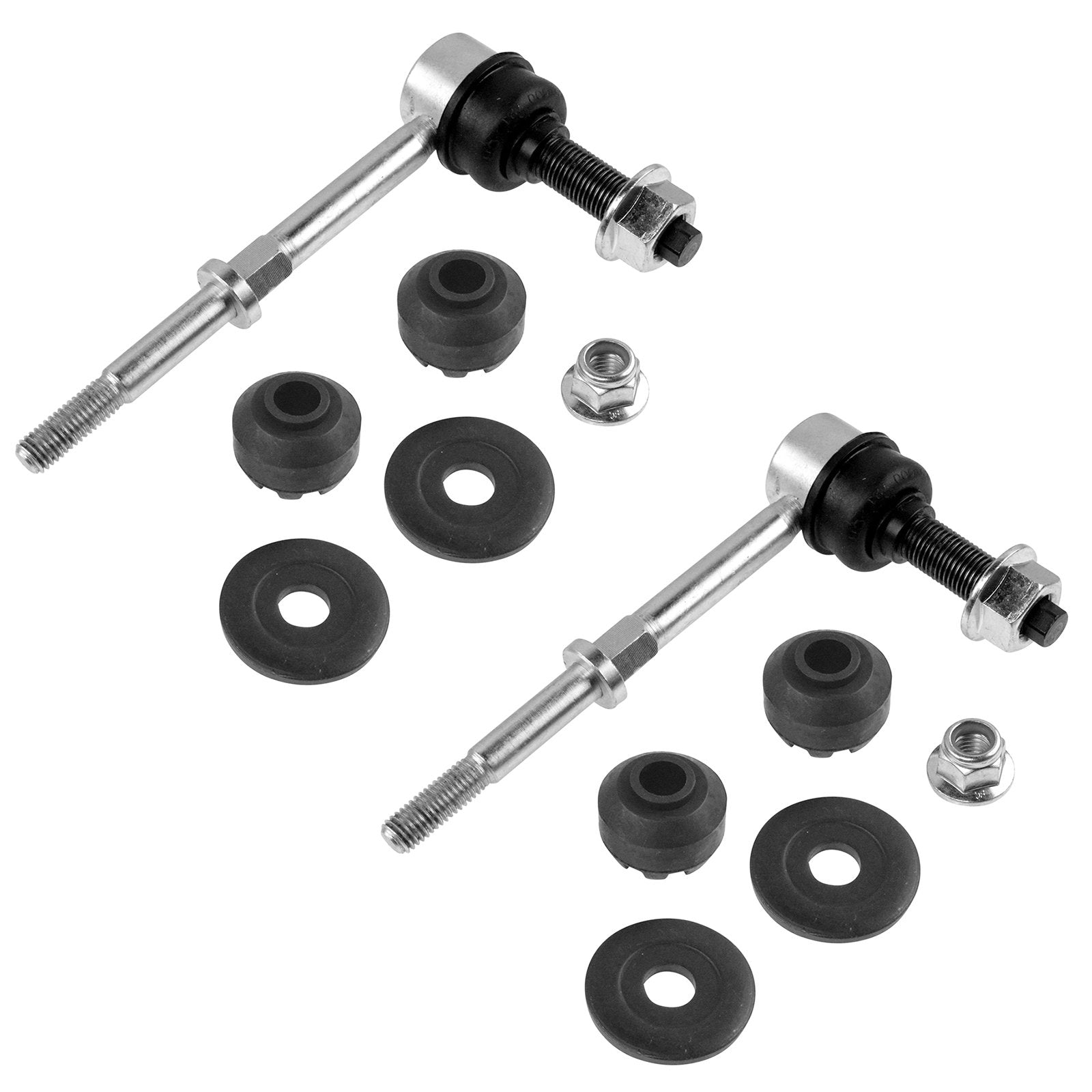 Trq Front Sway Bar Stabilizer Link Set Compatible With 2006-2008 Dodge Ram 1500 2006-2009 Ram 2500 2006-2010 Ram 3500