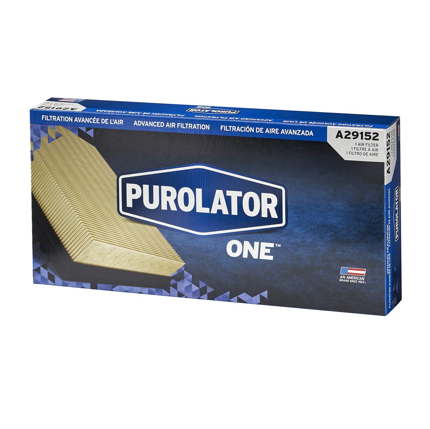 Purolator A29152 Engine Air Filter - Advanced Polyurethane Design for Optimal Performance
