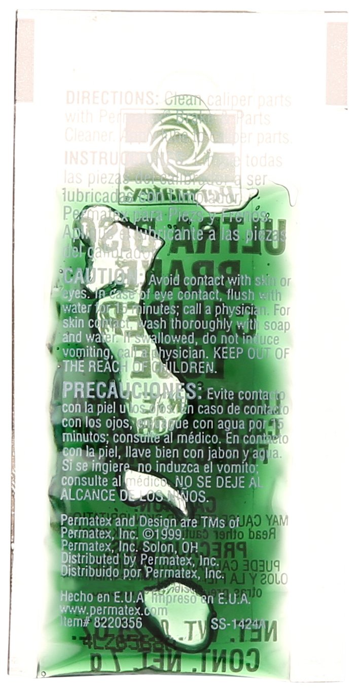 Permatex 20356 Ultra Disc Brake Caliper Lube, 14 G