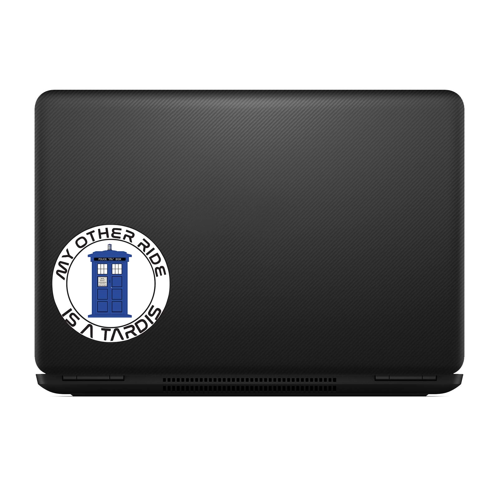 My Other Ride Is A Tardis Sticker Decal Notebook Car Laptop 5'' X 5'' (Color)