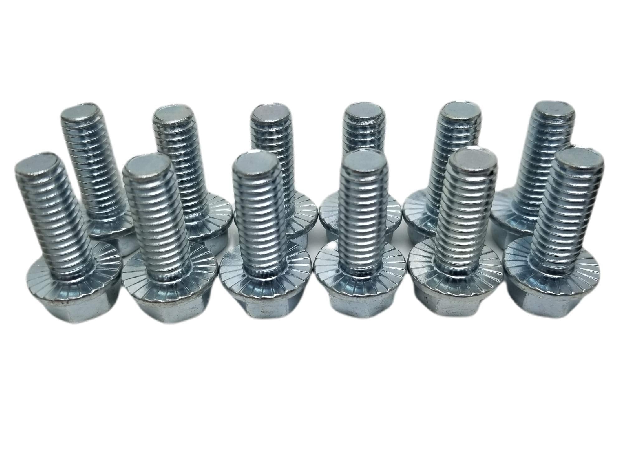 Z Whip Sbc Intake Manifold Bolt Kit High Strength Zinc Coated 3/8-16 Bolts Compatible With Chevrolet V8 Small Blocks 265 283 305