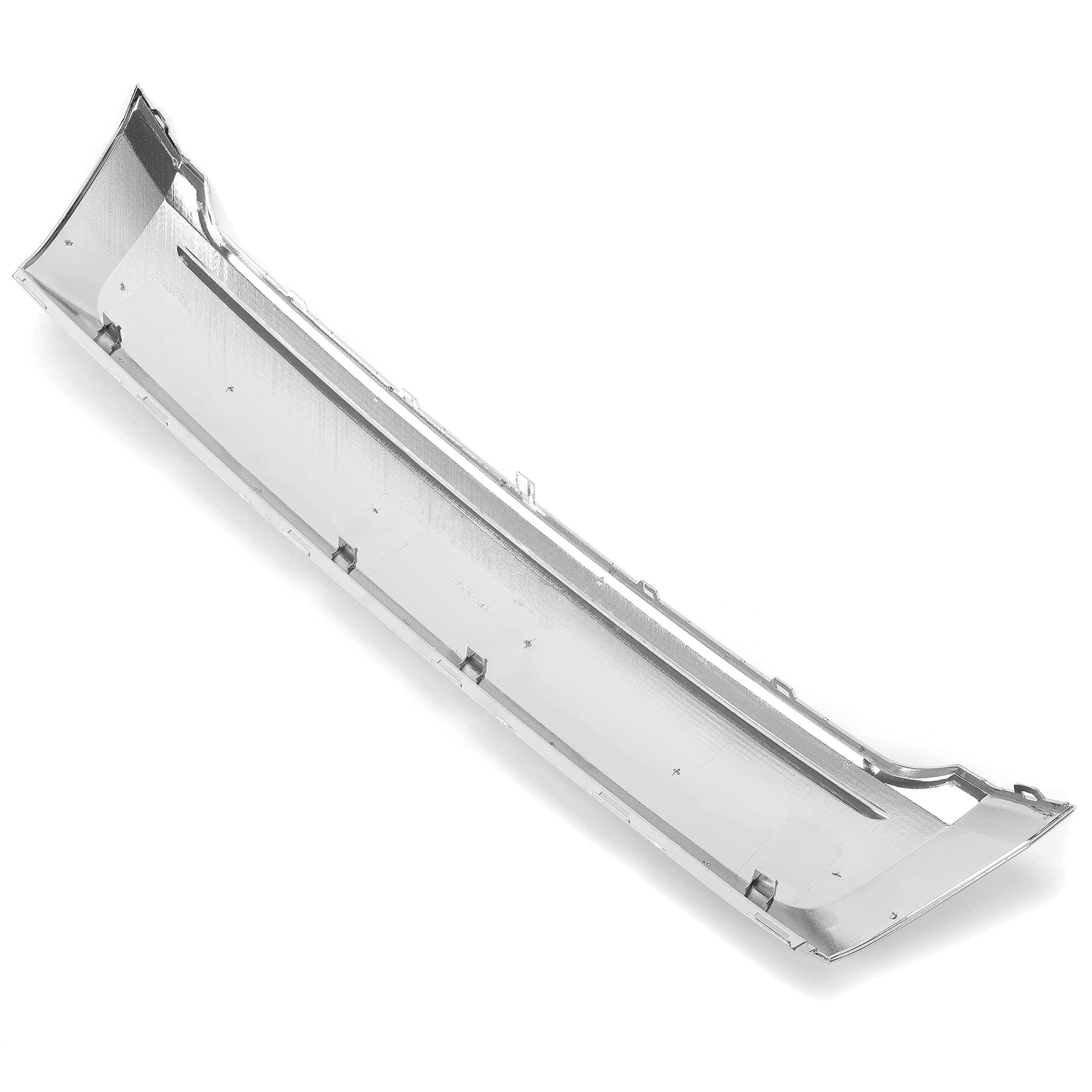 HECASA Front Lower Grille Trim Compatible with 2011-2014 Ford Edge Replacement for FO1087132 BT4Z-8200-E BT4Z8200E Chrome Grille