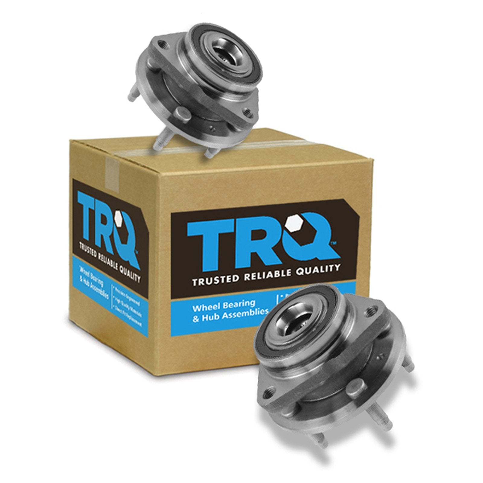Trq Front Wheel Hub Bearings Assembly Set Compatible With 2011-2015 Chevrolet Cruze 2016 Cruze Limited