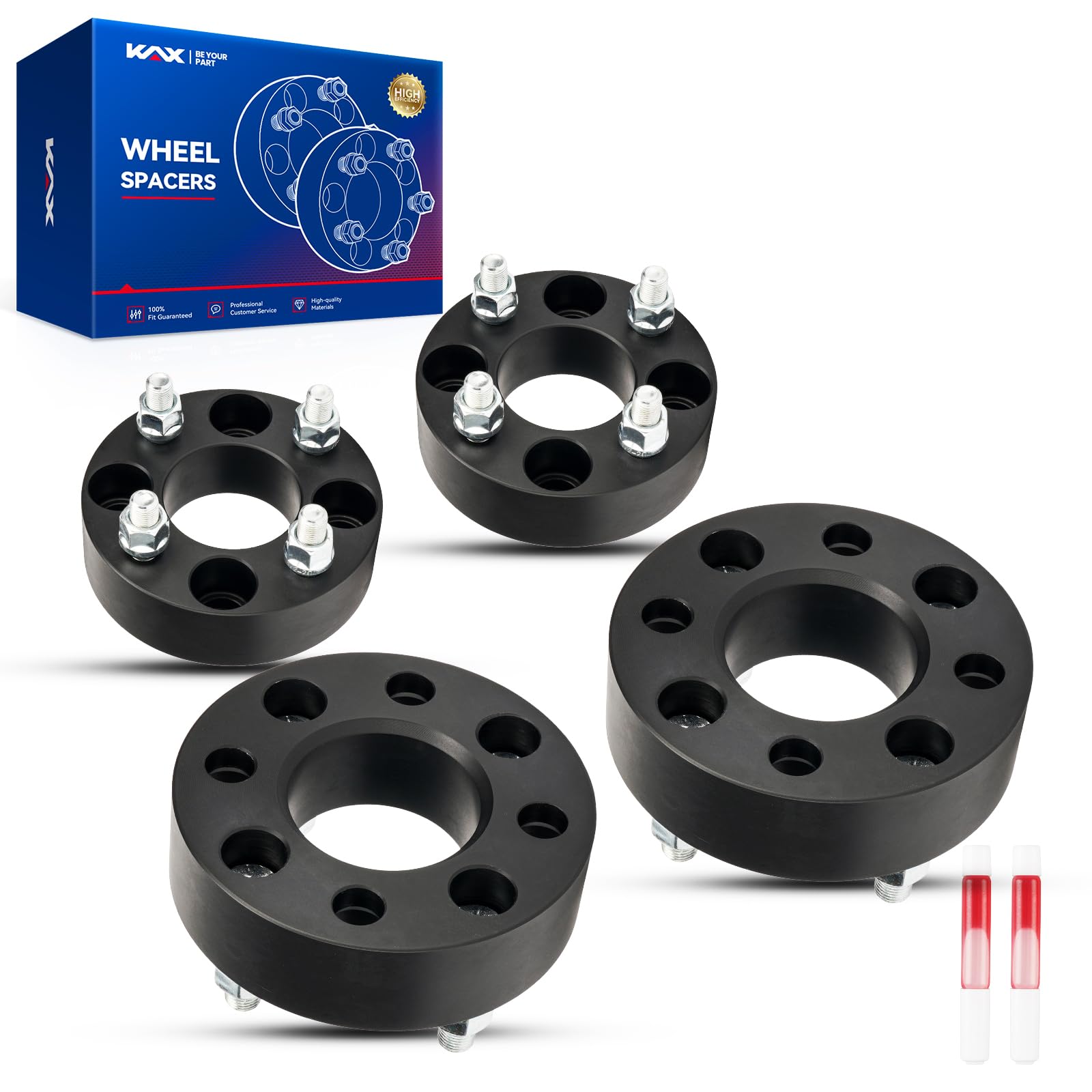 Kax 4X4 Atv Wheel Spacers,1.5 Inch 4 Lug Centric Atv Wheel Spacers Fit For Cafe Express, Carryall 300 Turf, Carryall 500 Turf, C