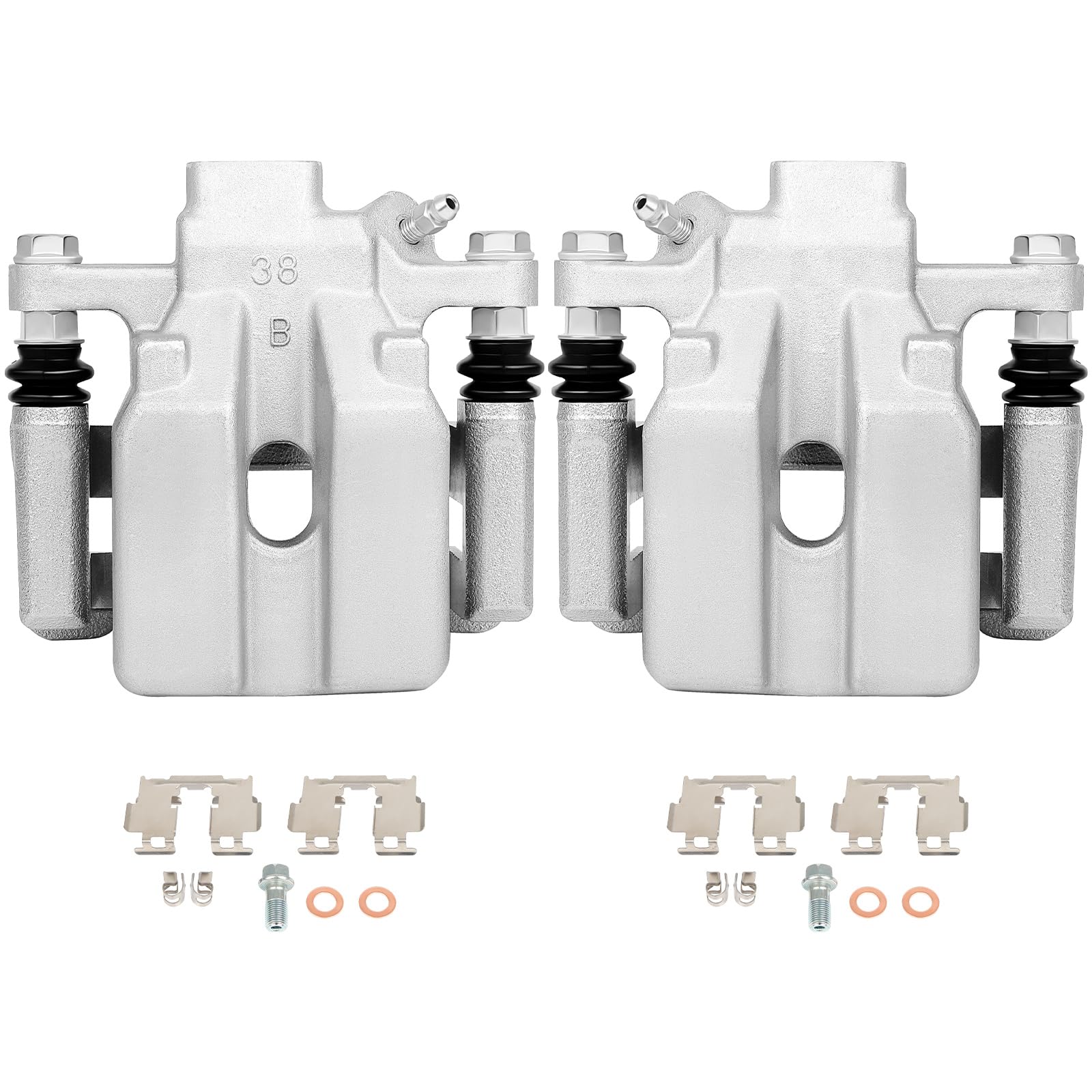 SCITOO Rear Left & Right Brake Calipers With Bracket 19B3131 19B3130 Compatible For Lexus For ES350 2007-2012 For Toyota For Ava