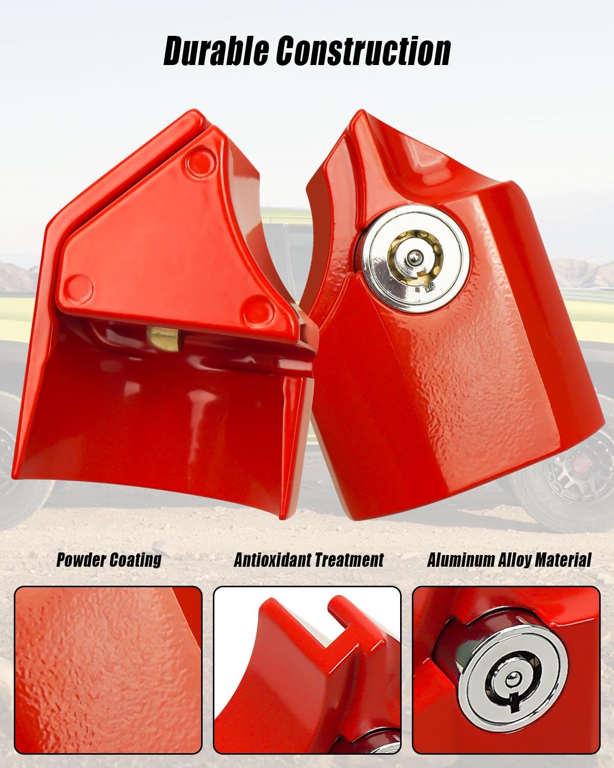 Tailgate Anti-Theft Lock Compatible With Toyota Tacoma 2016 2017 2018 2019 2020 2021 2022 2023 Truck Bed Tailgate Lock With Keys