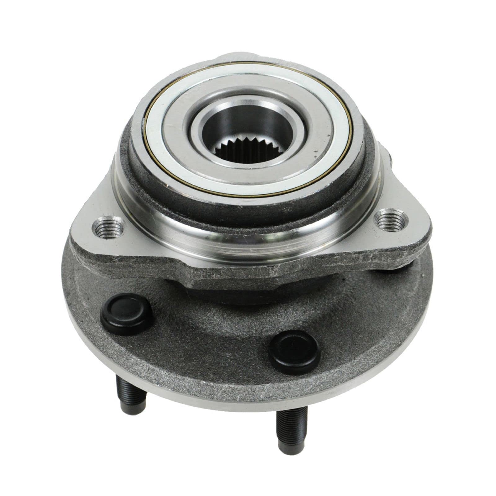 Trq Front Wheel Hub Bearings Assembly Set Compatible With 2000-2001 Ford Ranger 2000 Mazda B3000 B4000