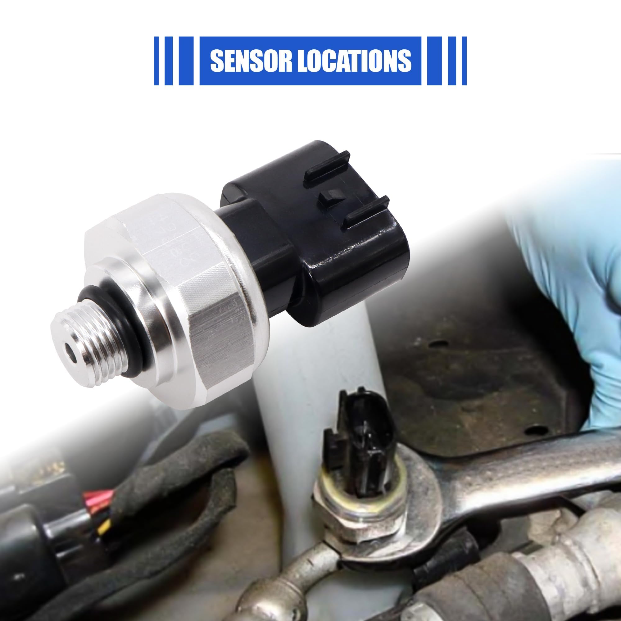 Hisport 88719-33020 A/C Pressure Sensor Switch - Pressure Transducer Compatible With Lexus Ct200H Es300H Gs F Gs350 Is350, Scion