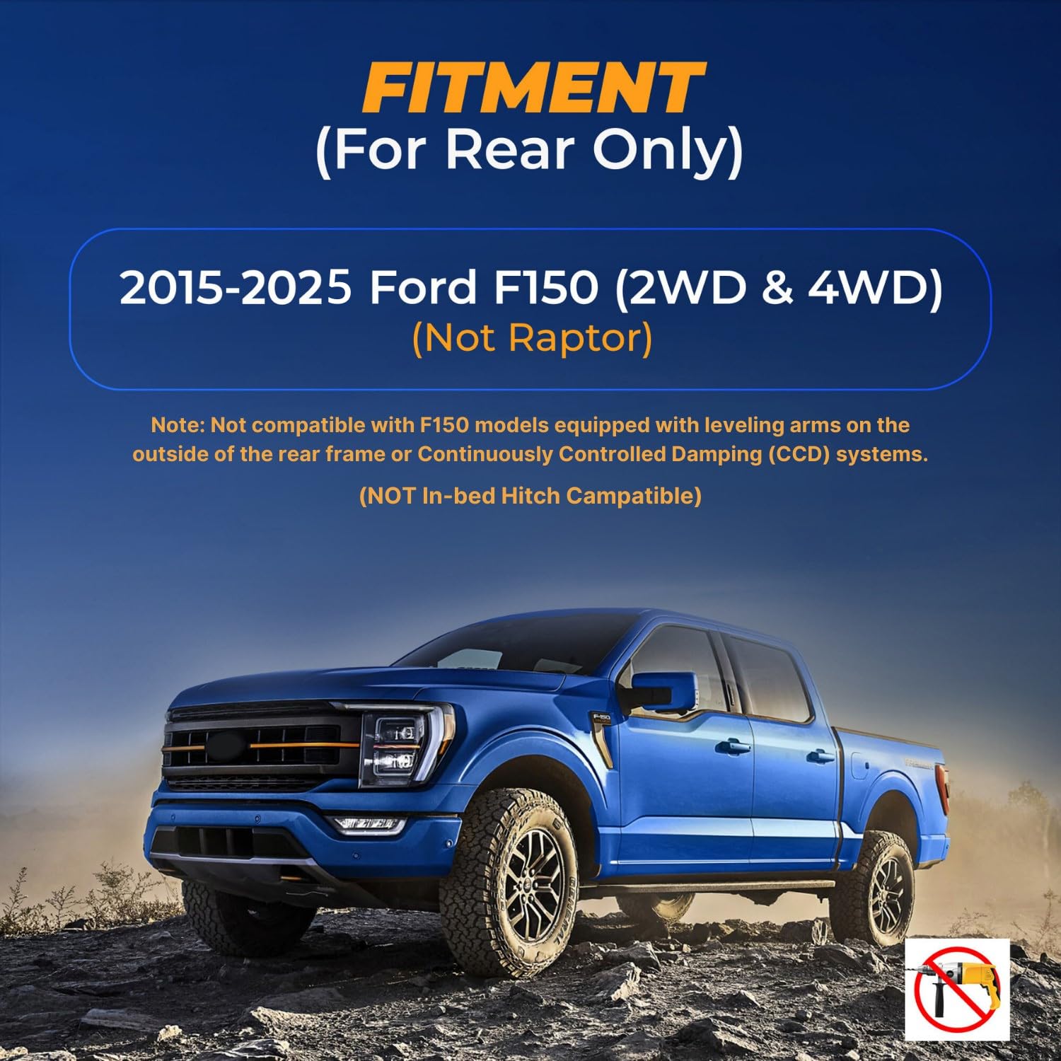 Torque Air Suspension Bags Kit With Internal Jounce Bumper For 2015-2025 Ford F150 2Wd 4Wd F-150 Rear Helper Bag Spring Towing,