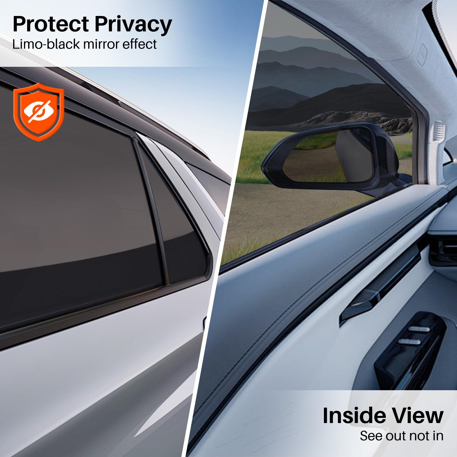 PAMAGOO Car Window Tint 5% VLT, 5 Percent Nano Ceramic Window Roll 20 Inch x 25'Ft, Automotive Car Tint for Privacy Sun & Glar