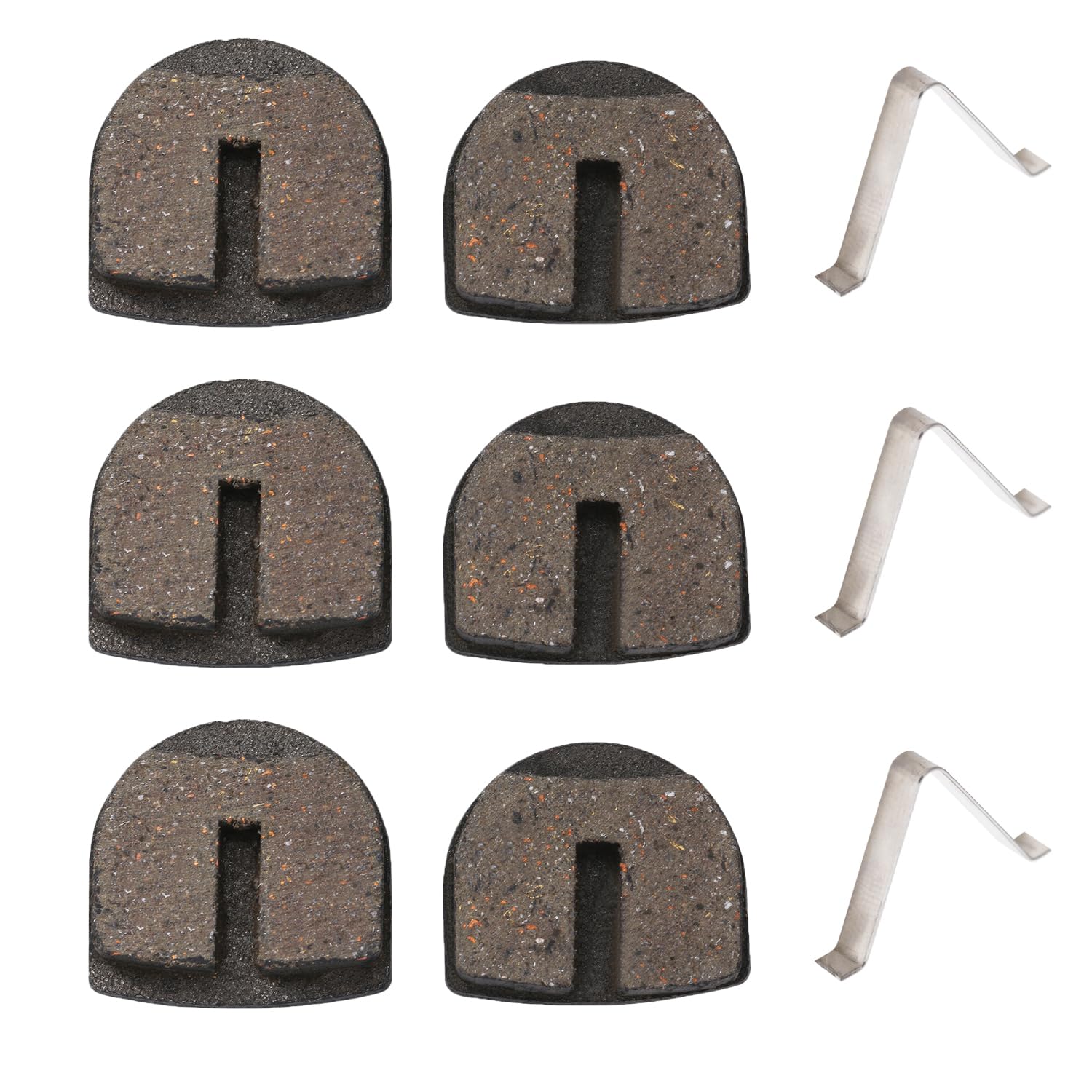 Kamier Rounded Front Rear Brake Pads Replacement For Razor Mx650 Mx500 Sx500 Mcgrath Dirt Bike Electric 4 Wheeler Atv Dirt Quad 