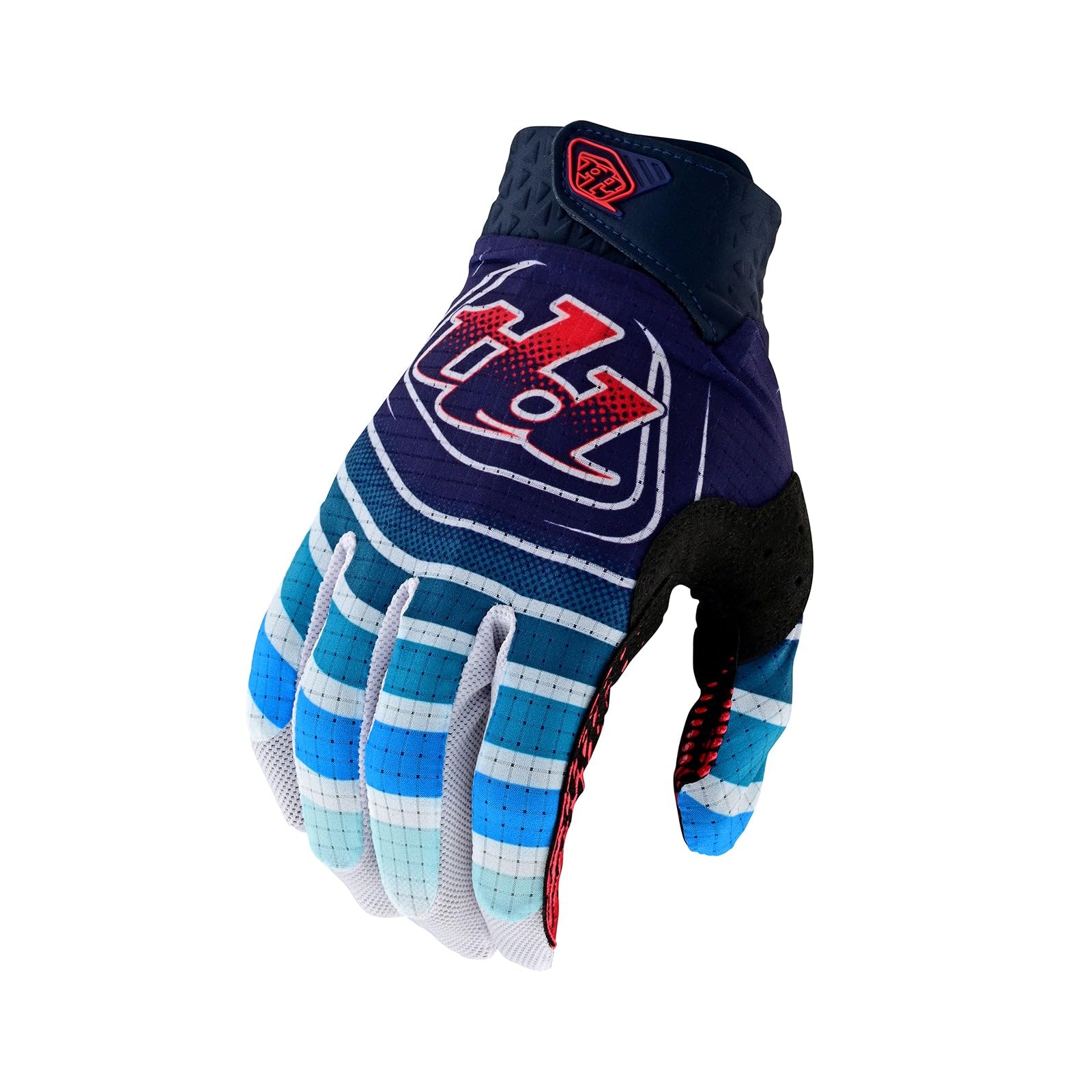 Troy Lee Designs X Oakley Vision Air Glove For Mountain Bike/Bmx/Motorcycle/Dirtbike, Breathable, Silicon Grips Air Glove; Wavez