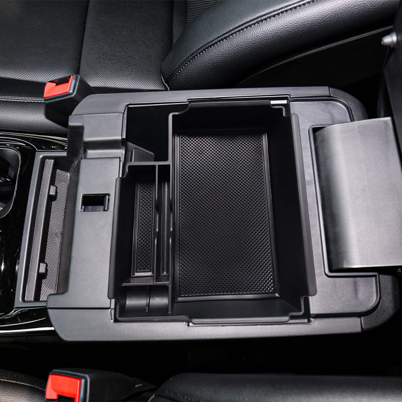 Tacobro Center Console Organizer Tray Compatible With Ford Explorer 2020 2021 2022 2023 2024 2025 Accessories Armrest Glove Box Secondary Storage Divider Insert Abs Materials