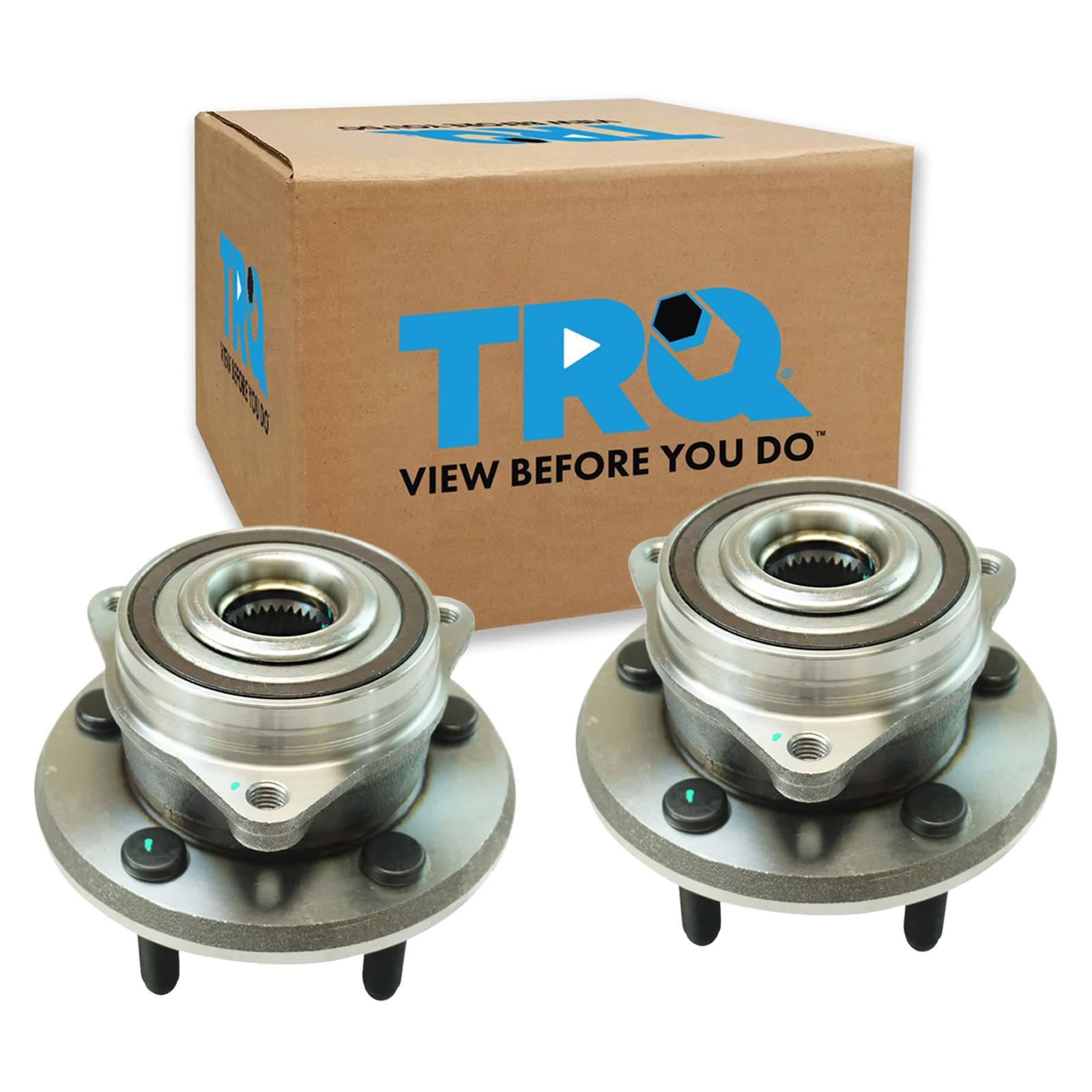 Trq Front Wheel Hub Bearings Assembly Set Compatible With 2011-2023 Dodge Durango 2011-2021 Jeep Grand Cherokee 2022 Grand Chero