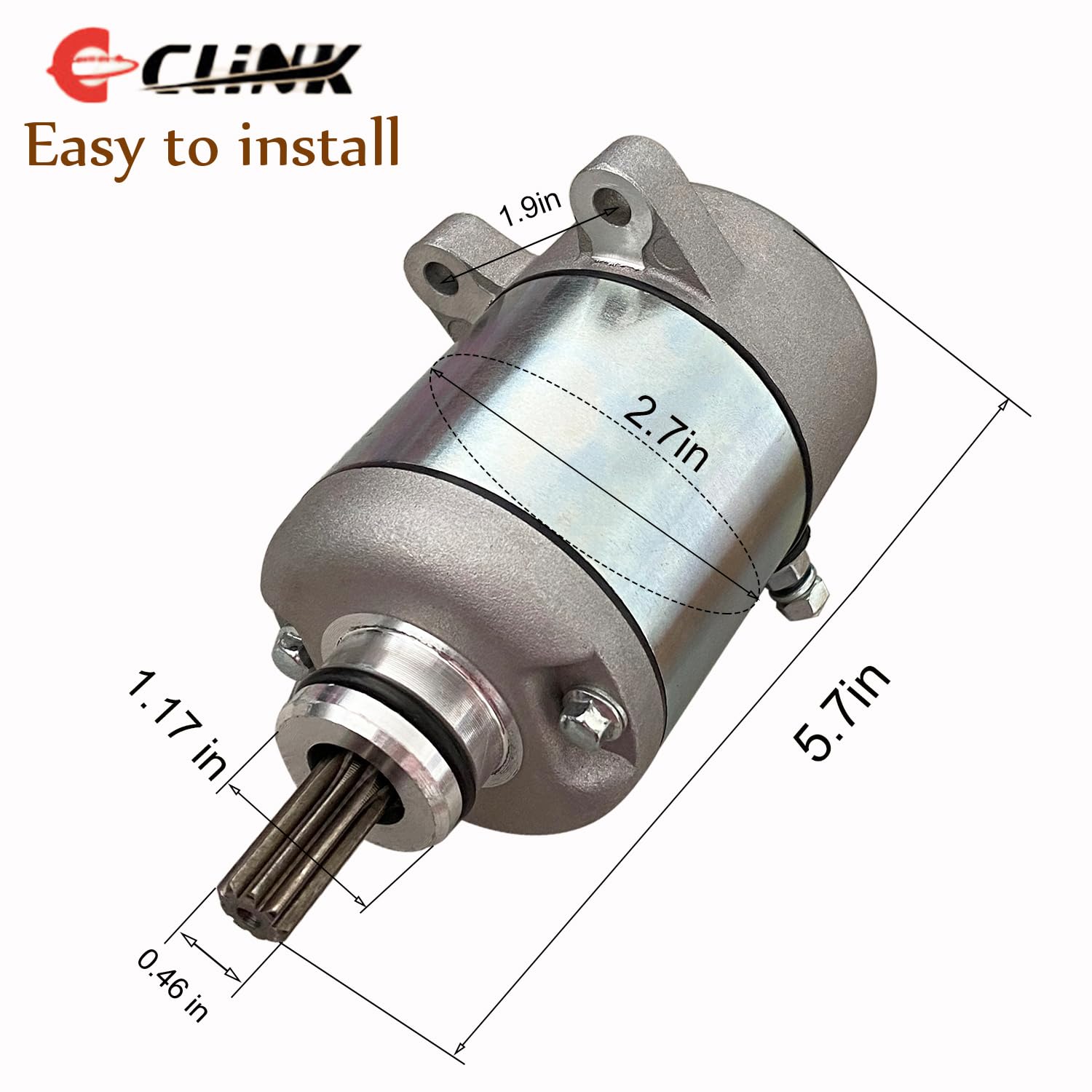 Starter For Honda Rancher 350 Carburetor Trx350Te Rancher Trx350Fm Rancher Trx350Tm Rancher Trx350Fe Rancher 4X4 Es 2000-2006 31200-Hn5-671 31200-Hn5-A81 31200-Hn5-M01