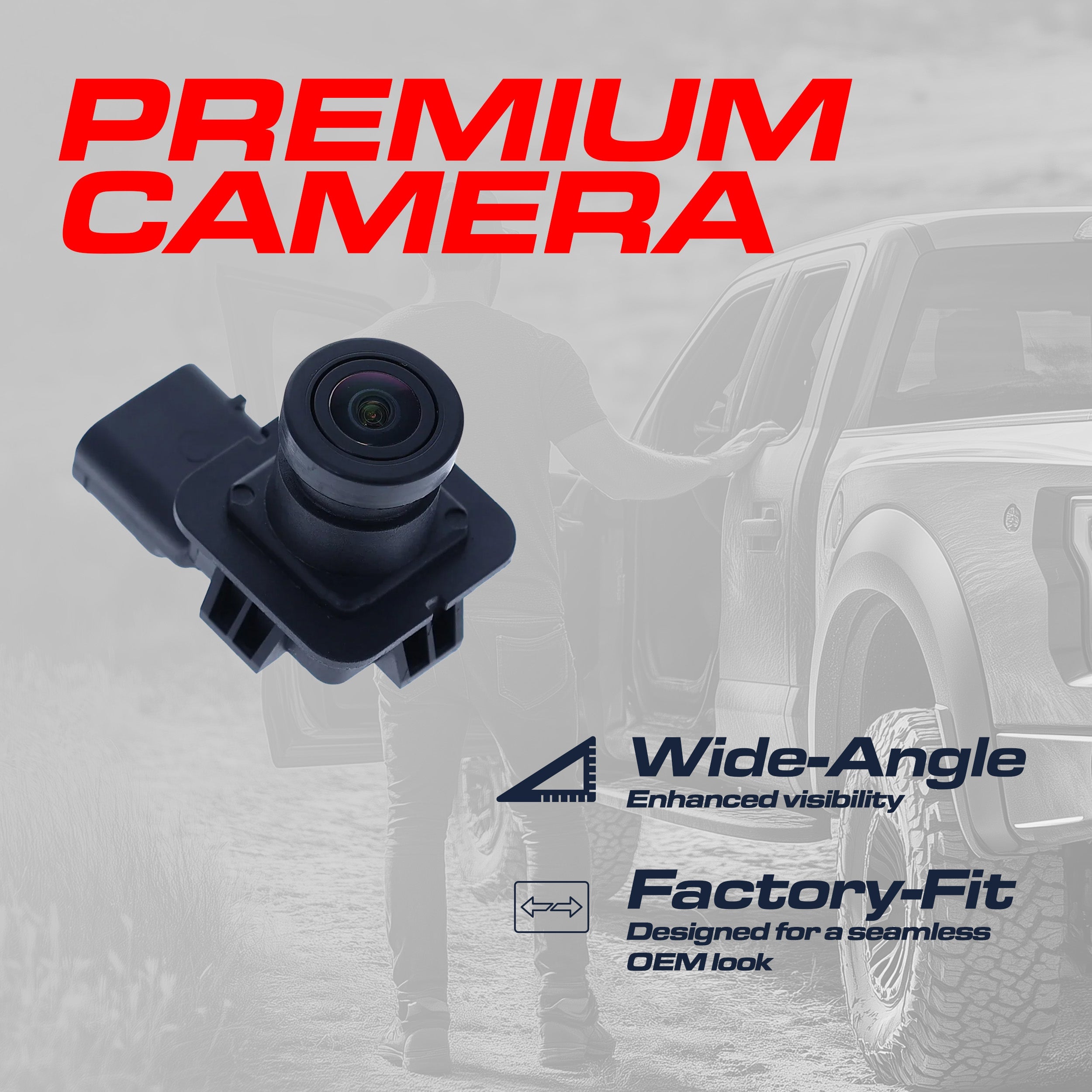 Ford Expedition (2015-2017) OEM Replacement Backup Camera OE Part # FL1Z-19G490-A, FL1Z-19G490-B