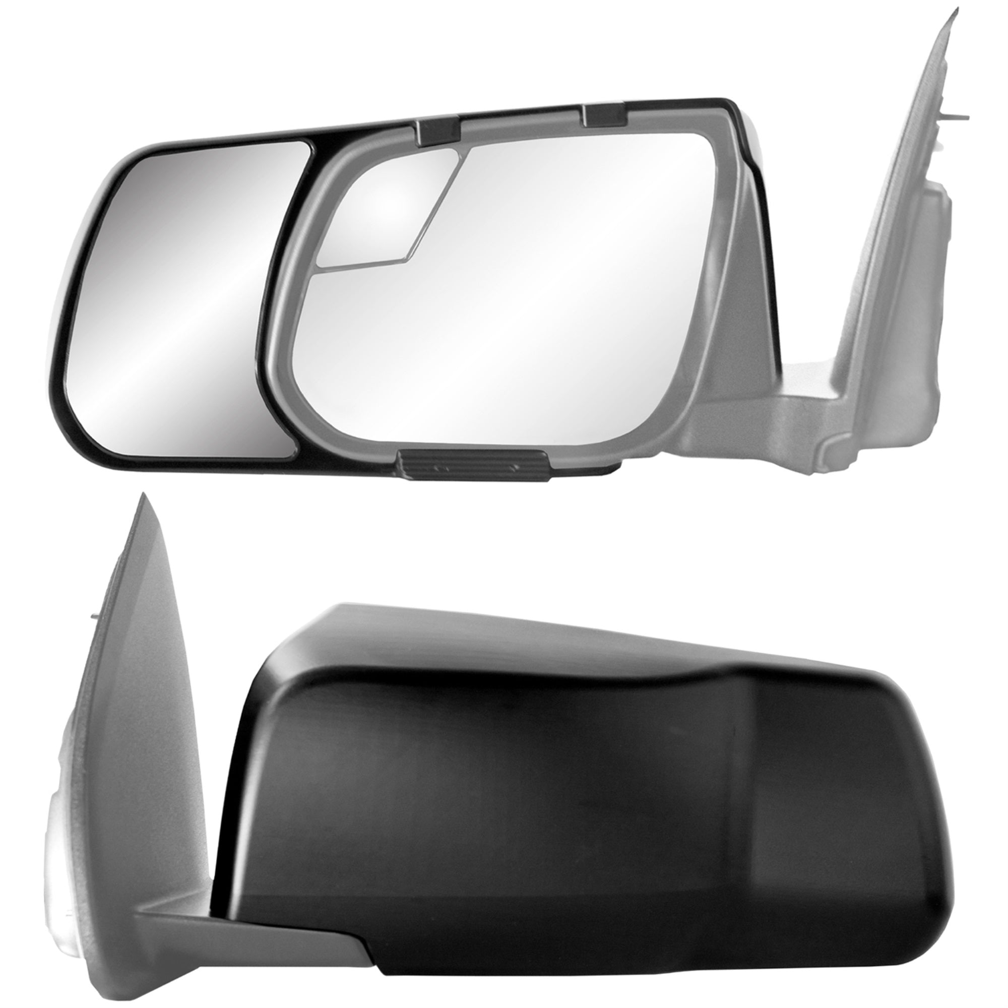 KSource 80940 Snap & Zap SnapOn Towing Mirror for Chevrolet  Pair