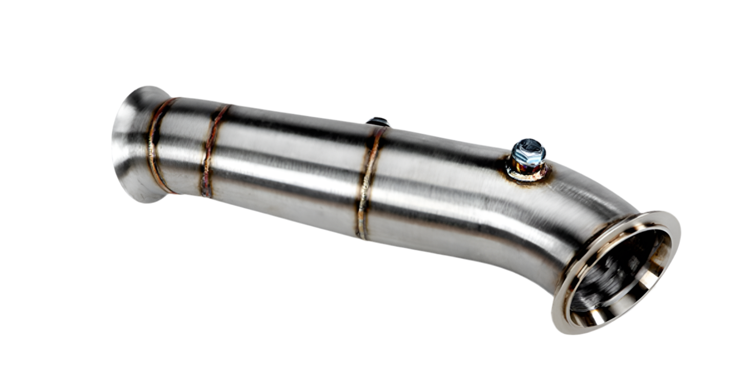 SPDZ1 4" N55 Downpipe for BMW M135, M235, M2, 335, and 435