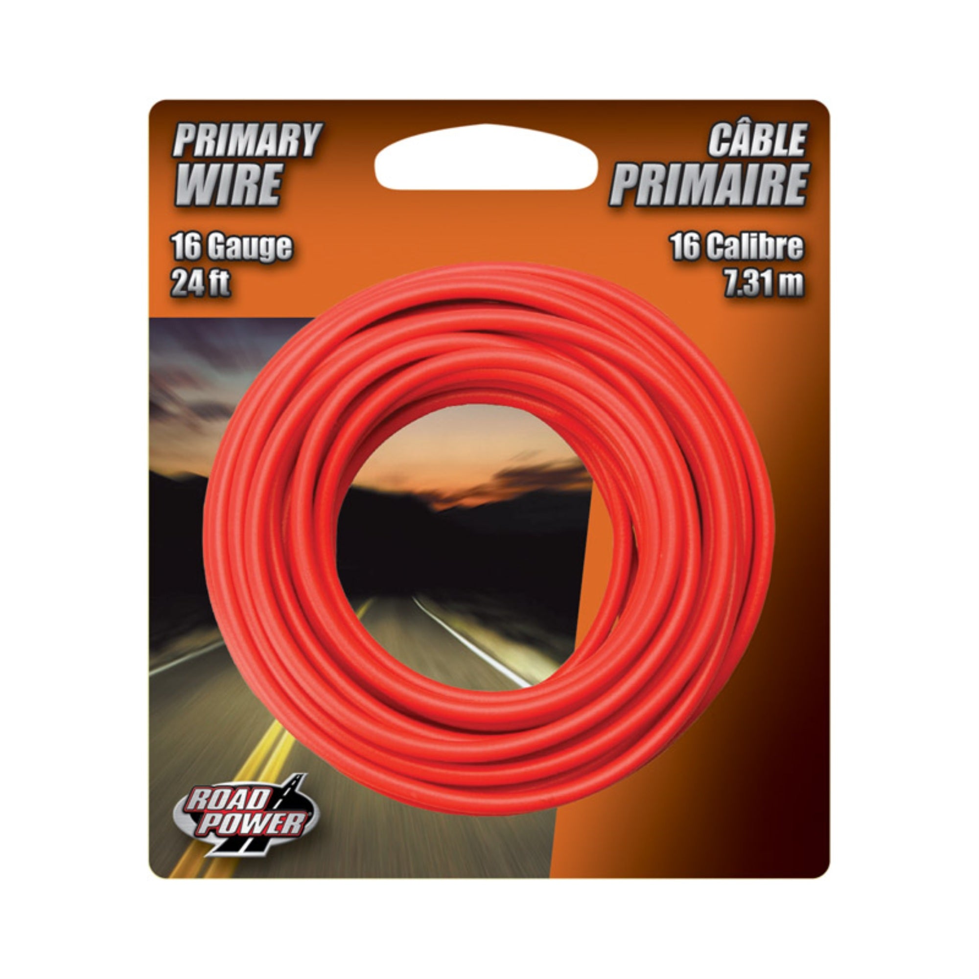 WIRE PRIMARY 16GA24 RED (Pack of 1)