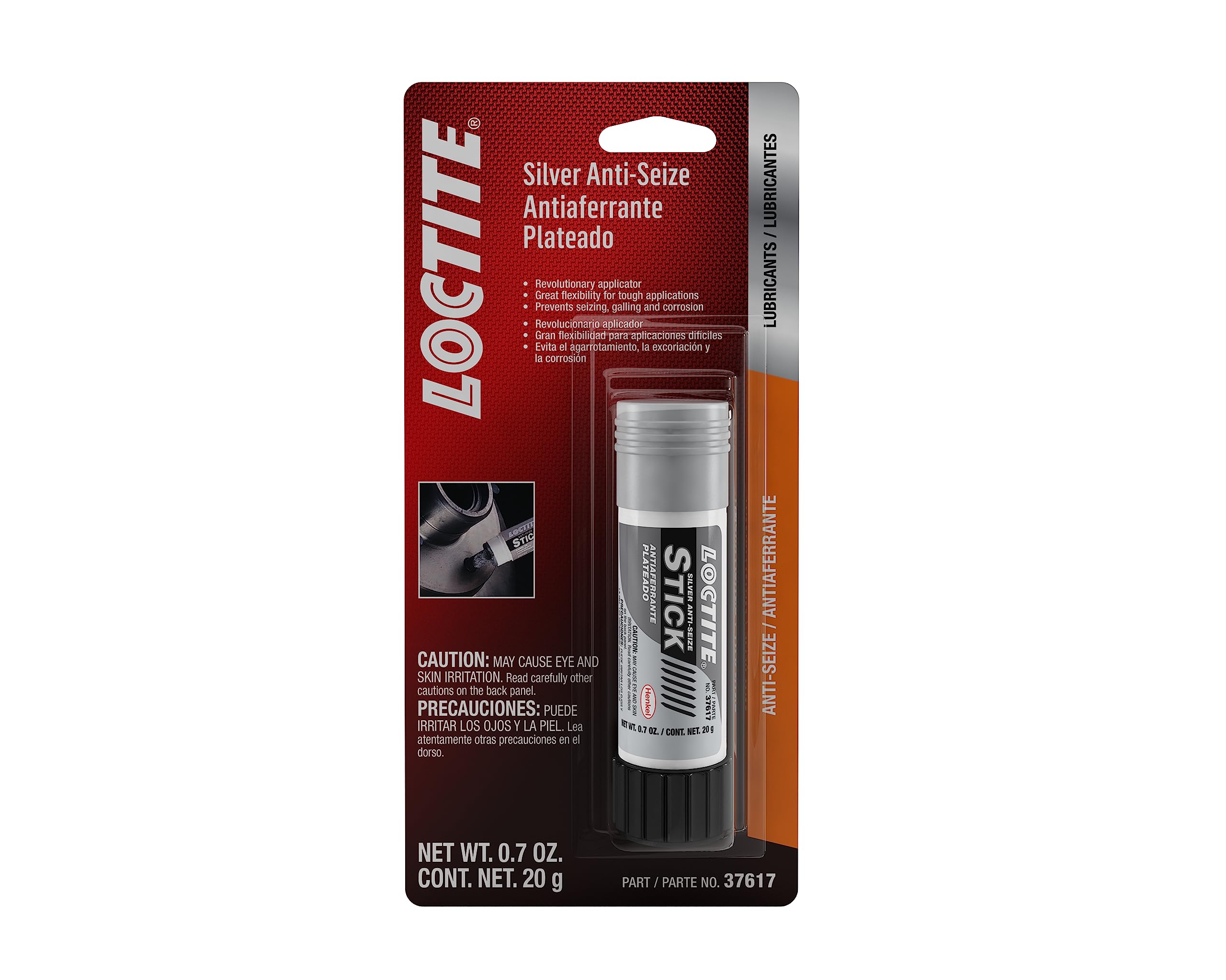 Loctite Silver Grade Anti-Seize Lubricant 20g Stick