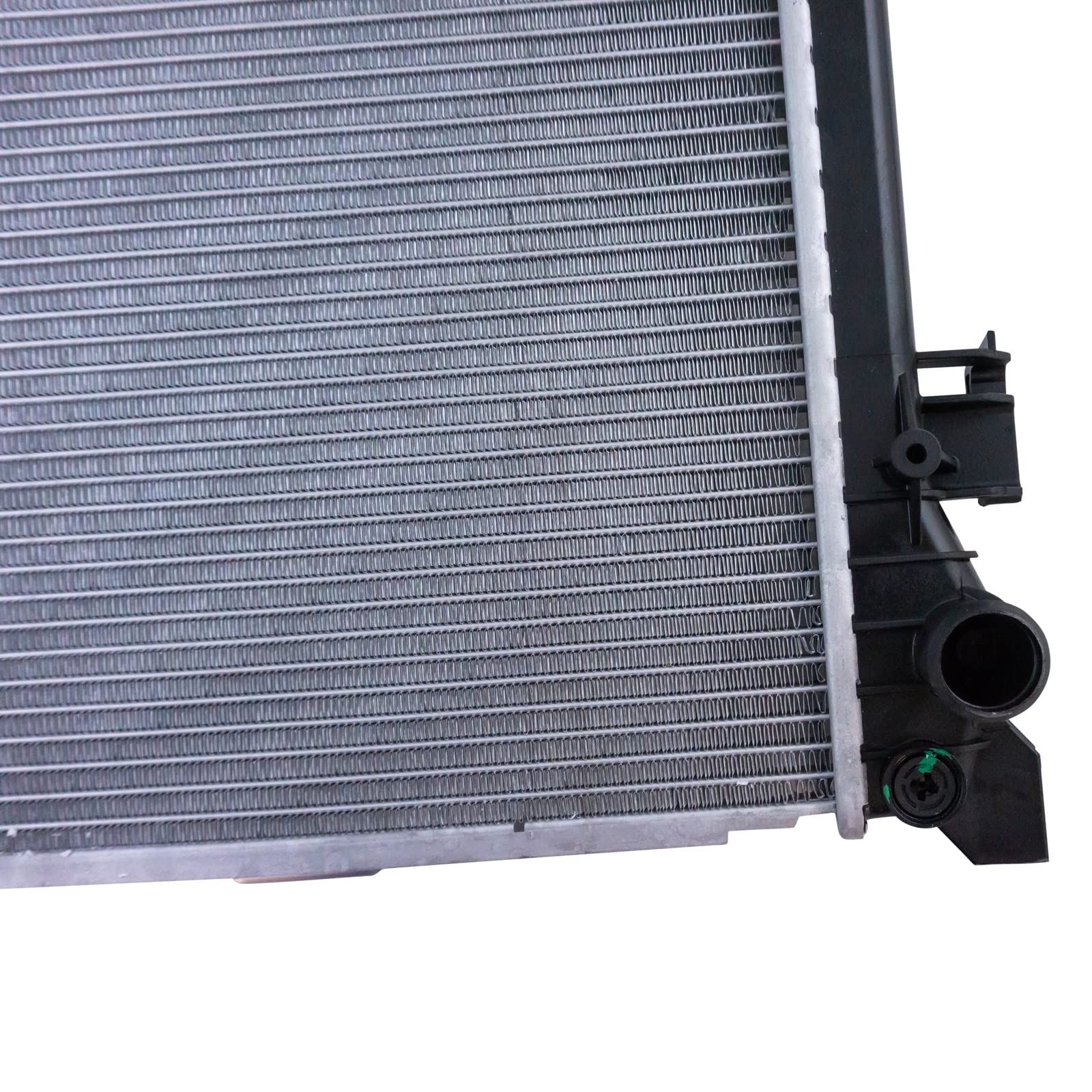 Trq Radiator Assembly Aluminum Core Compatible With 12-19 Fiat 500 Cu13245 Fi3010100
