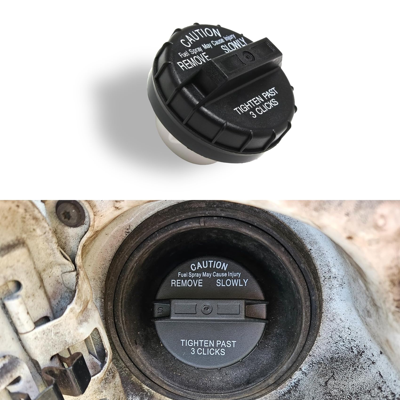 QZTYTY Gas Cap, Car Fuel Tank Cap, Original Fuel Cap Replacement Part, 10838 Fuel Tank Cover Fit for Nissan Frontier 2001-2011 S