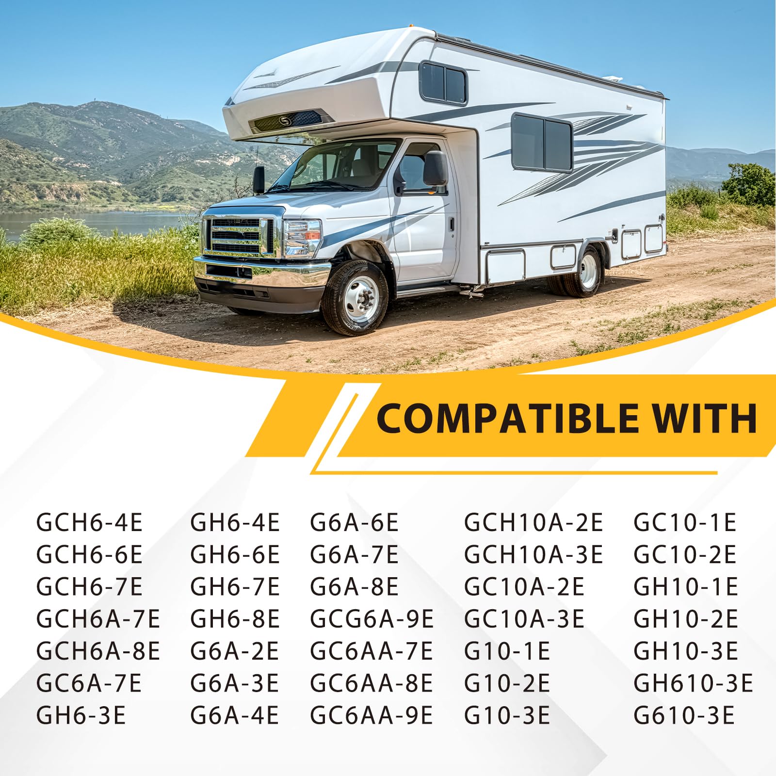 RV Water Heater Control Board Compatible with Atwood G6A-6E G6A-7E G6A-8E G10-1E GCH6-6E GC6A-7E Ignition Circuit Board Replace