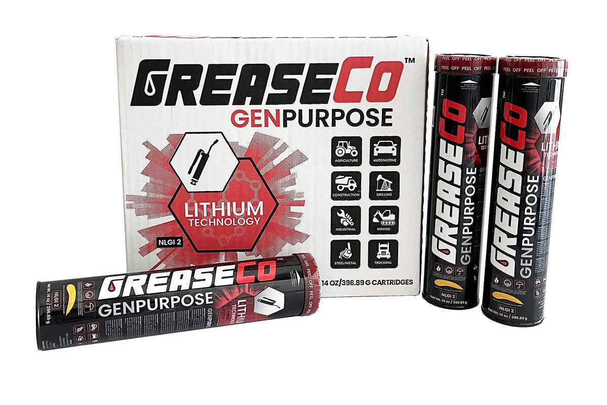 General Purpose Lithium Grease Tube | Grease Cartridge for Grease Gun | Tractor | Automotive | Ball Joint | Mower | High Temp | 