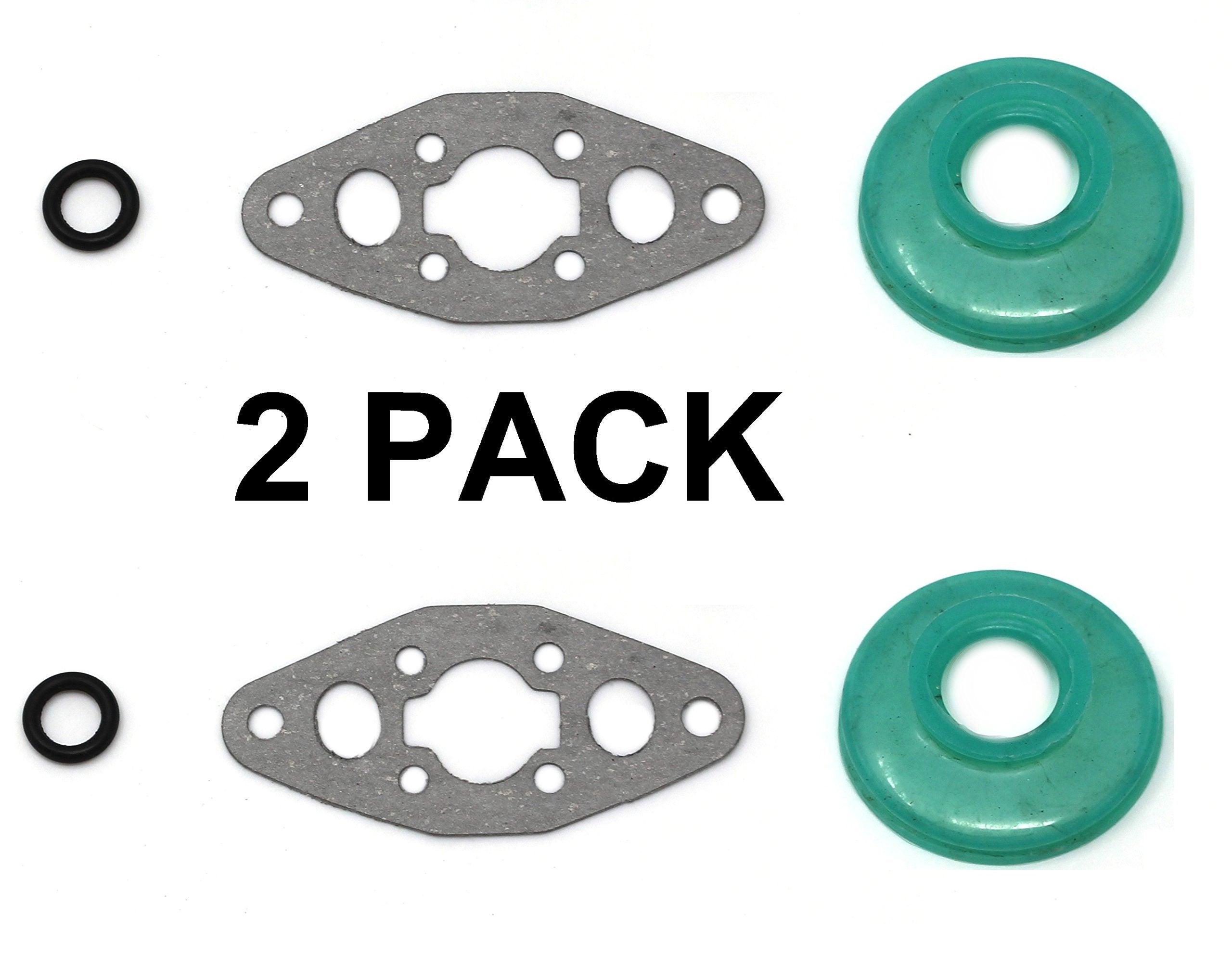 Seadoo Exhaust Rave Valve Repair Rebuild Kit 787 800 Carb Gsx Gtx Spx Xp Bellows: 290260723, 290260728, 420260728 & 420260723 Gasket: 420931540 & 290931540 (2)
