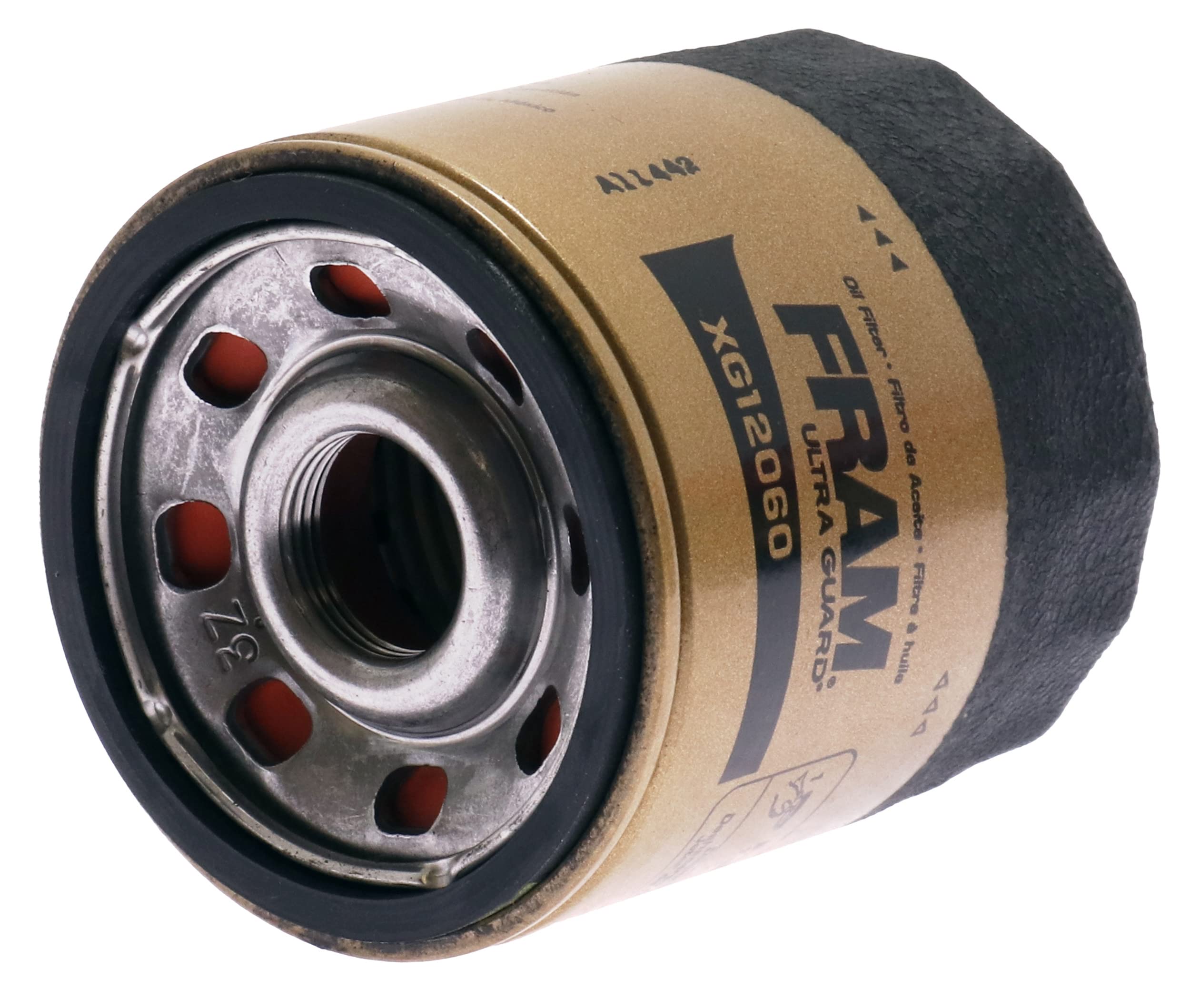 FRAM Ultra Synthetic Automotive Replacement Oil Filter, Designed for Synthetic Oil Changes Lasting up to 20k Miles, XG12060 with