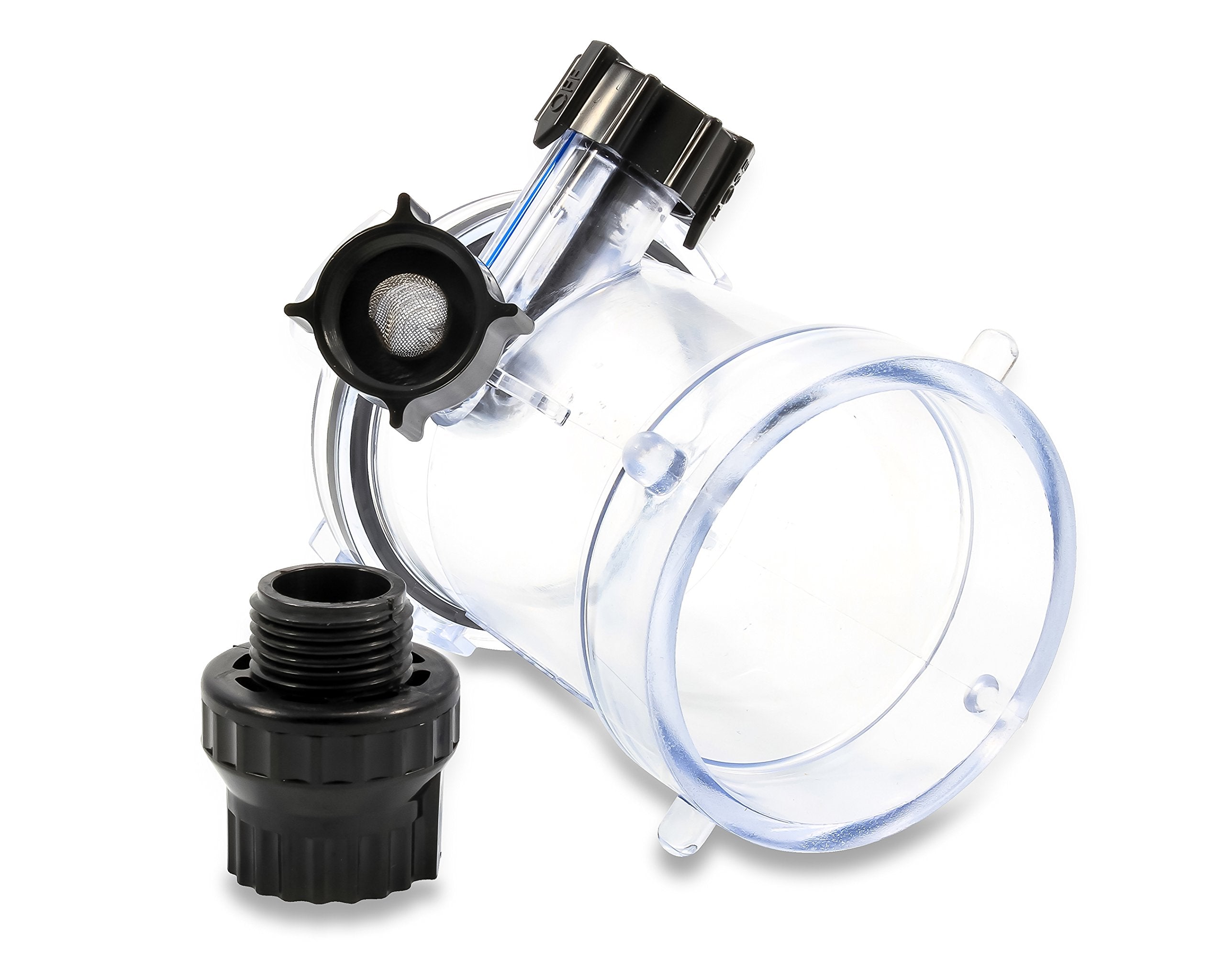 Camco Dual Flush Camper & Rv Holding Tank Rinser - Features 2-Way Jet Cleaning Action That Helps Reduce Odors And Malfunctions In Rv Holding Tanks And Hoses - Rv Black Tank Cleaner (39072)