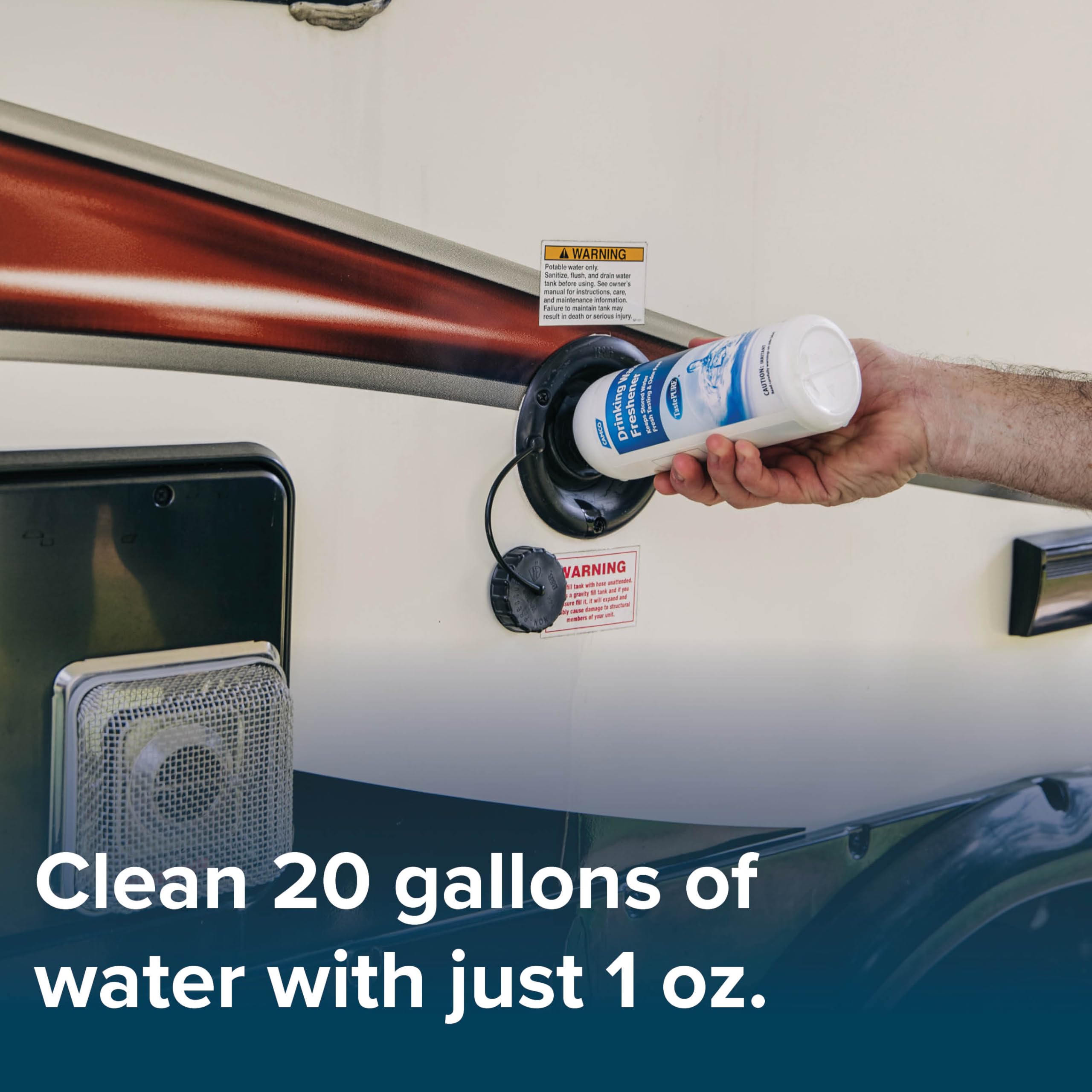 Camco Tastepure Drinking Water Freshener 1 Pk