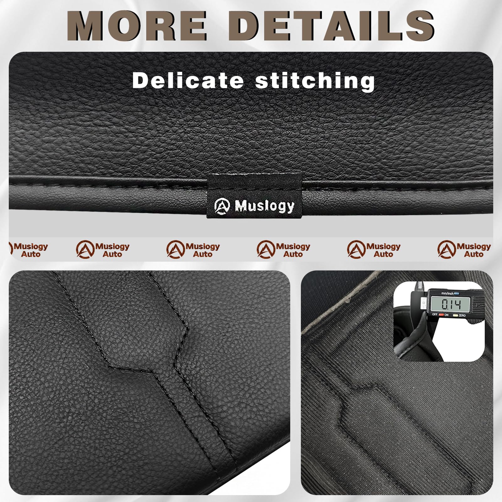 Muslogy Center Console Armrest Cover Compatible With Ford Ranger 2024 2025 Accessories Comfort Armrest Pad Cushion Box Lid Cover