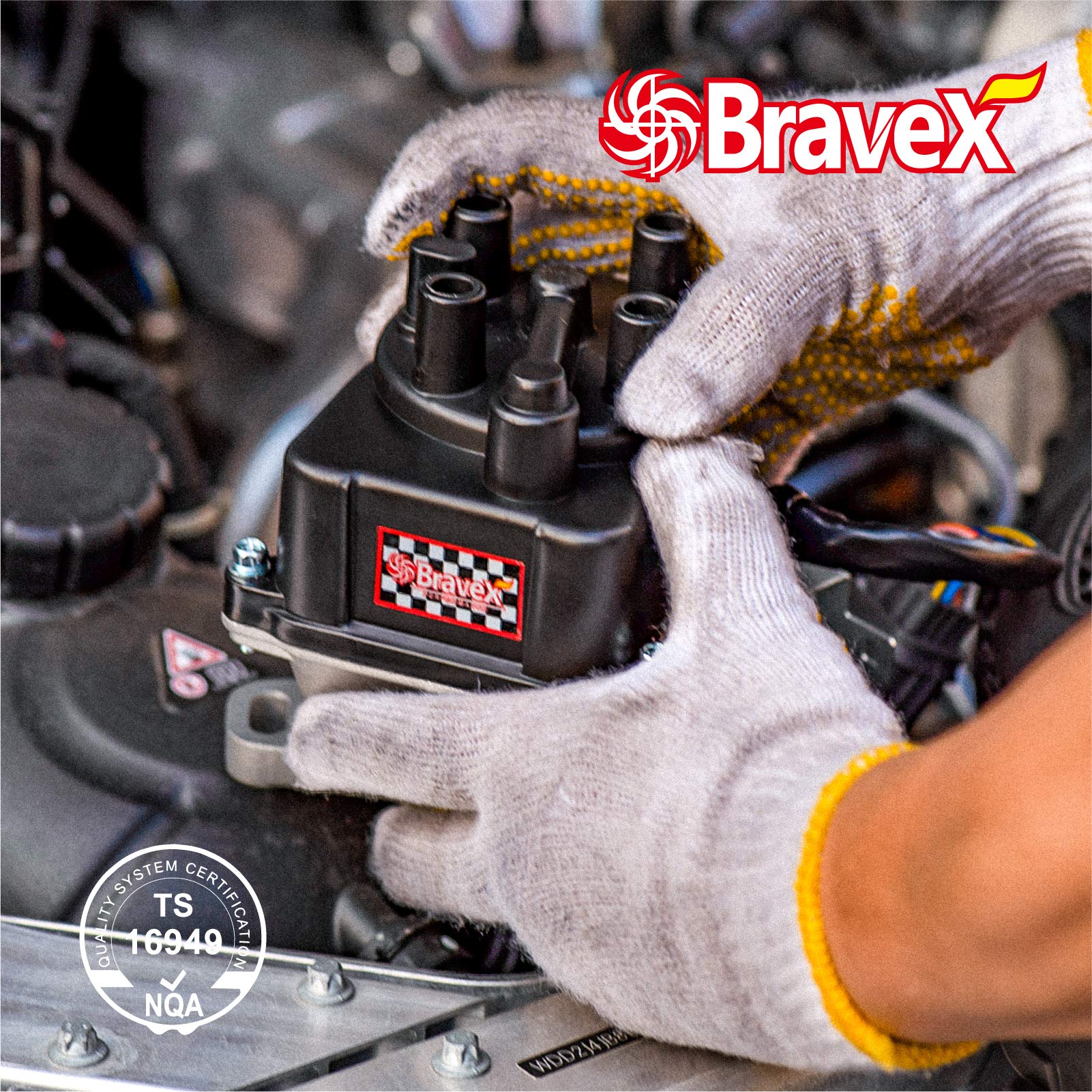 AcPulse Ignition Distributor for Honda Accord & Acura CL L4 2.3L, Model B0746CZH8S, Compatible with 98-02 Honda Models