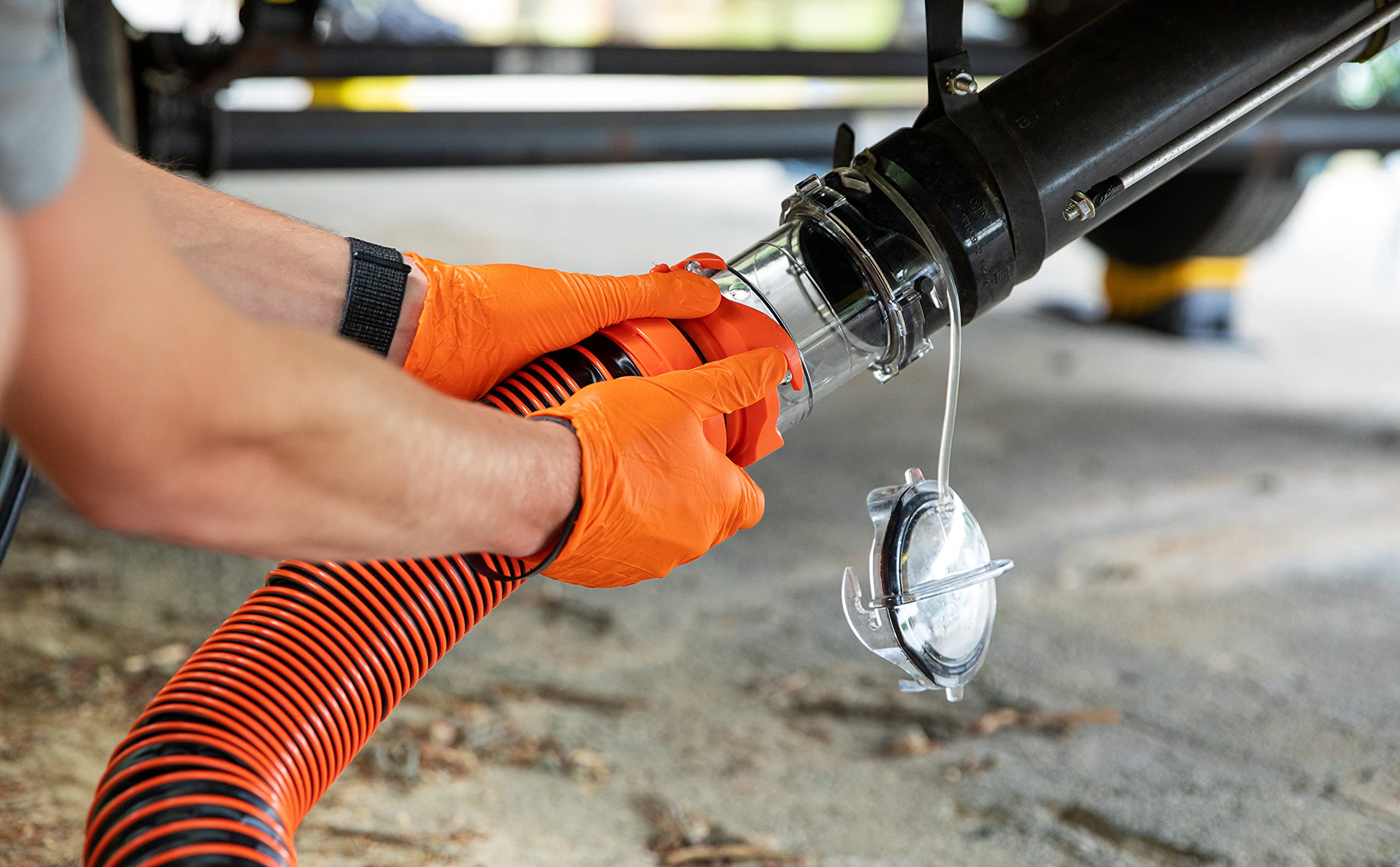 Camco Rhinoextreme 10-Foot Camper/Rv Sewer Hose Kit | Features Tpe Technology For Abrasion Resistance And Crush Protection | Inc