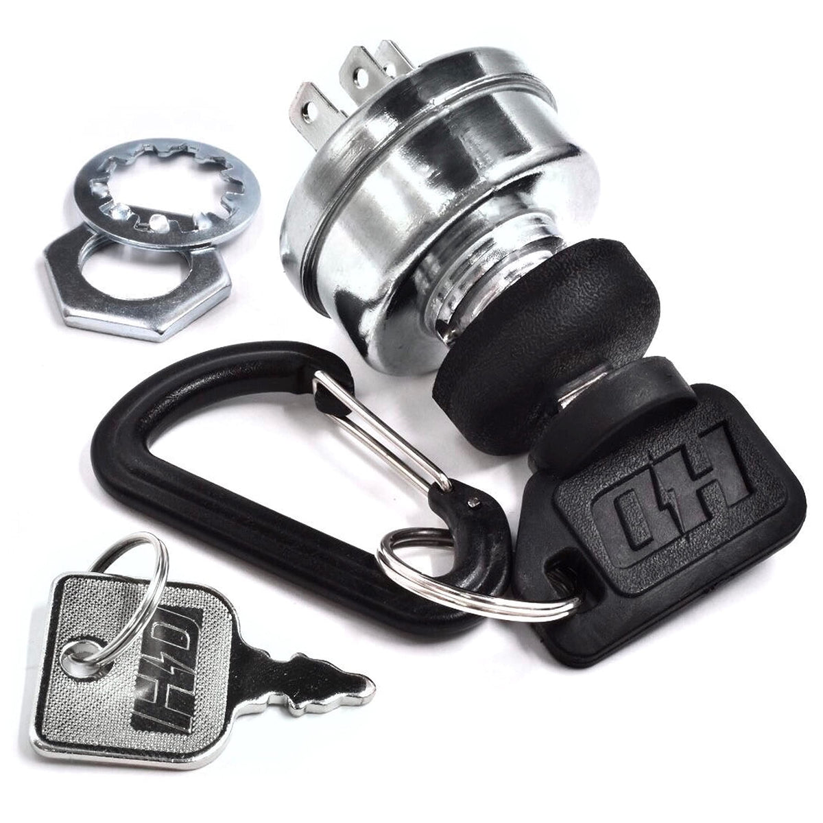 HD Switch Starter Ignition Key Switch 25 099 02-S, 25 099 04-S Fits Kohler CH11 CH12.5 CH14 CH18 CH20 CH22 CH25 M8 M10 M12 M16 M