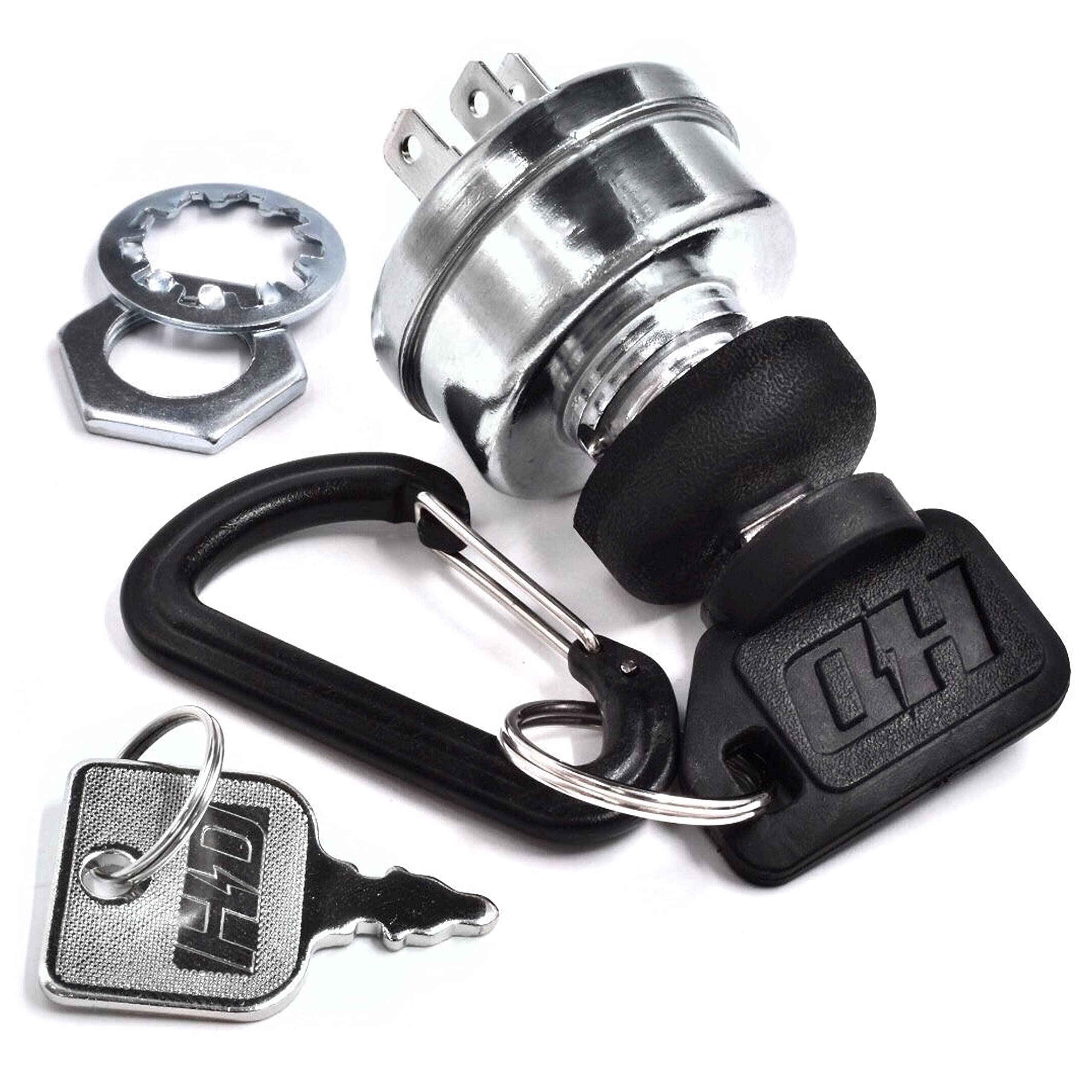 HD Switch AM38227 Starter Ignition Switch Fits John Deere 316 318 420-108 111 111H 112 112L 116 116H - GS25 GS30 GS45 GS75 - Inc