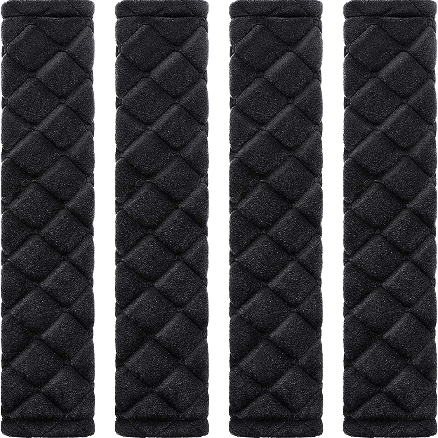 Tatuo 4 Pack Seat Belt Cover Extra Long Seat Belt Pads For Car Soft Comfort Shoulder Strap Covers Harness Pads Helps Protect You