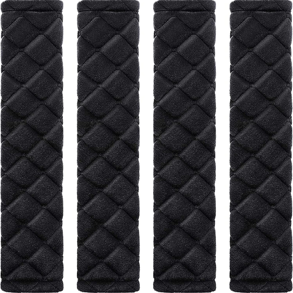 Tatuo 4 Pack Seat Belt Cover Extra Long Seat Belt Pads For Car Soft Comfort Shoulder Strap Covers Harness Pads Helps Protect You
