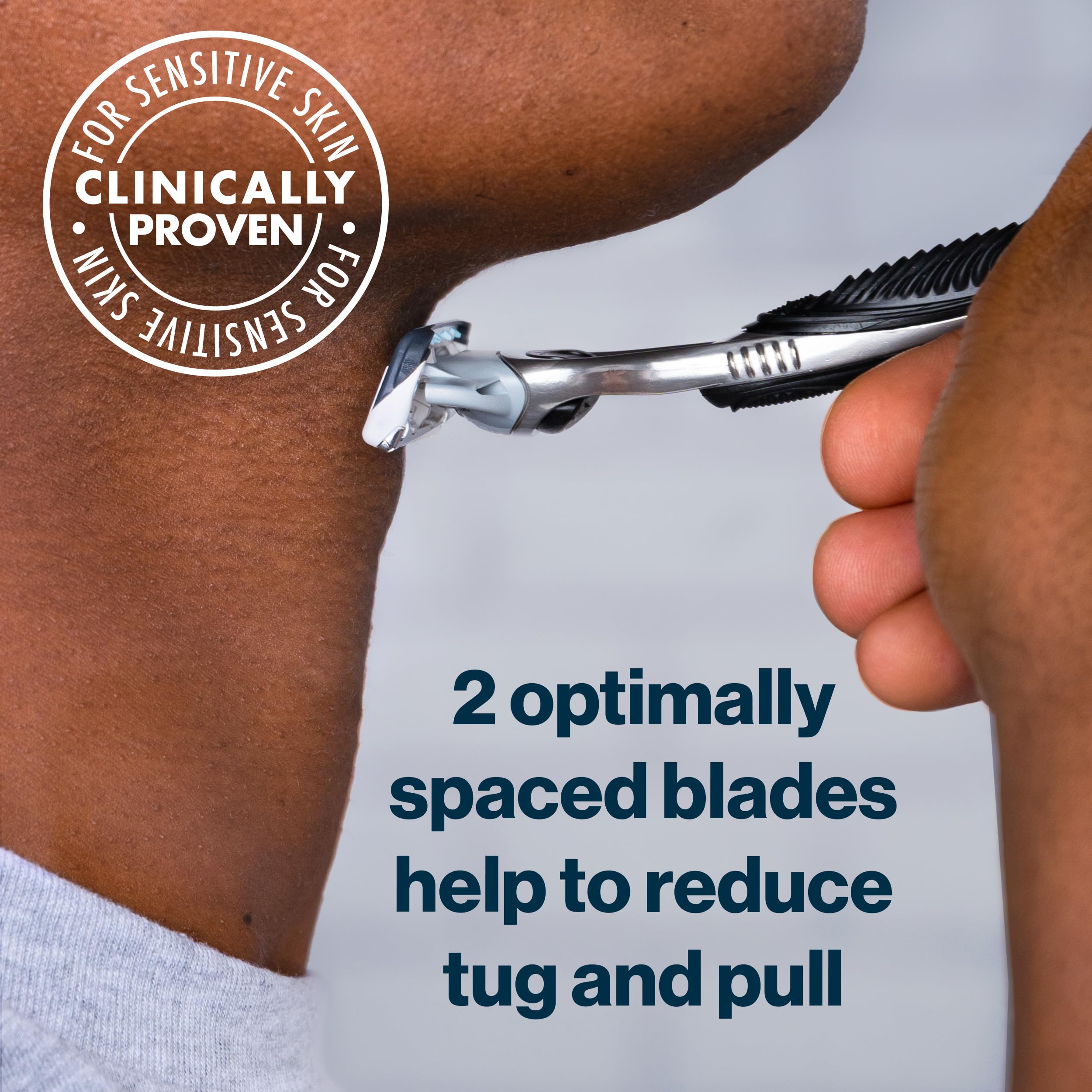 Gillette Skinguard Men'S Razor Blades, 4 Blade Refills