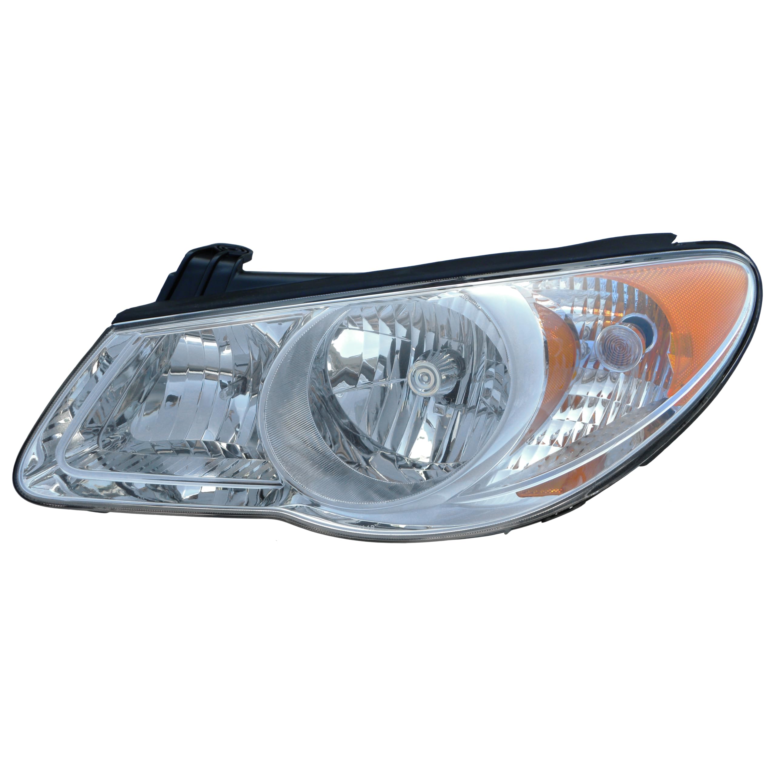 Alligator Auto Lights Replacement For Hyundai Elantra 2007-2010 Capa Certified Headlight Headlamp Assembly With Bulbs Left/Driver Side 92101-2H050 / Hy2502138C