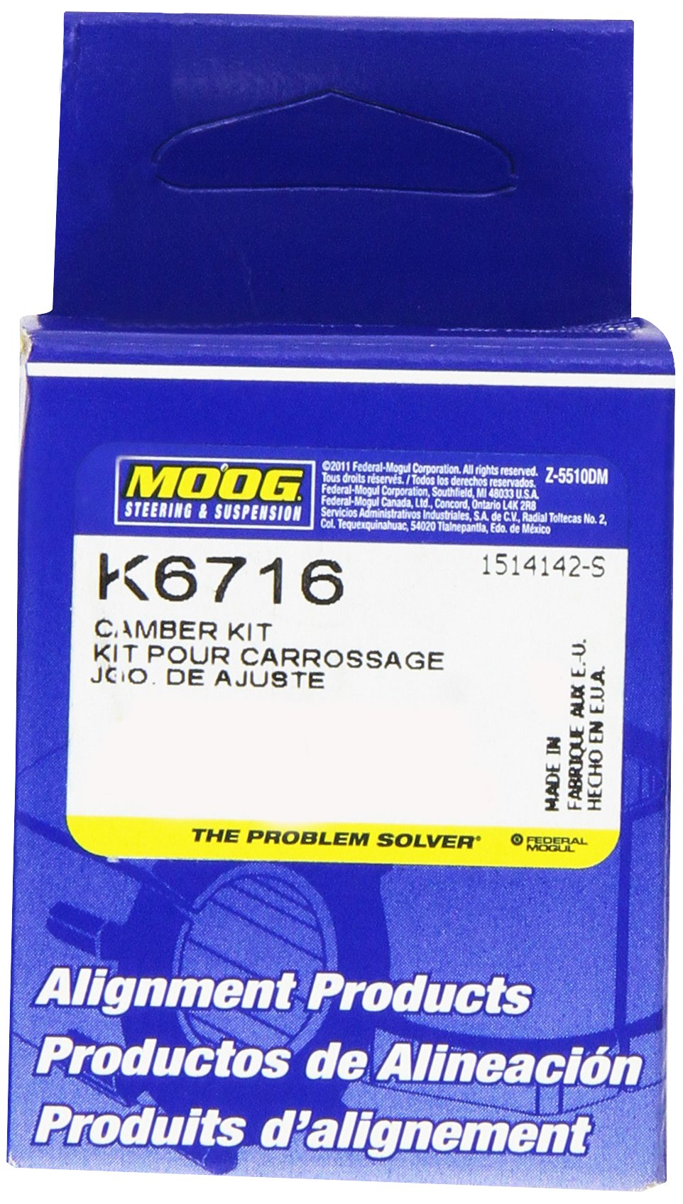Moog K6716 Alignment Cam Guide Pin For Chevrolet Silverado 1500