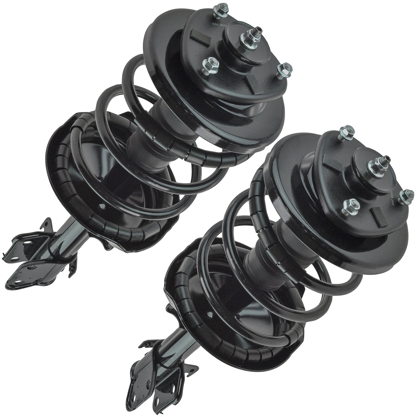 Trq Front Strut & Coil Spring Assembly Set Driver & Passenger Sides Compatible With 03-06 Acura Mdx