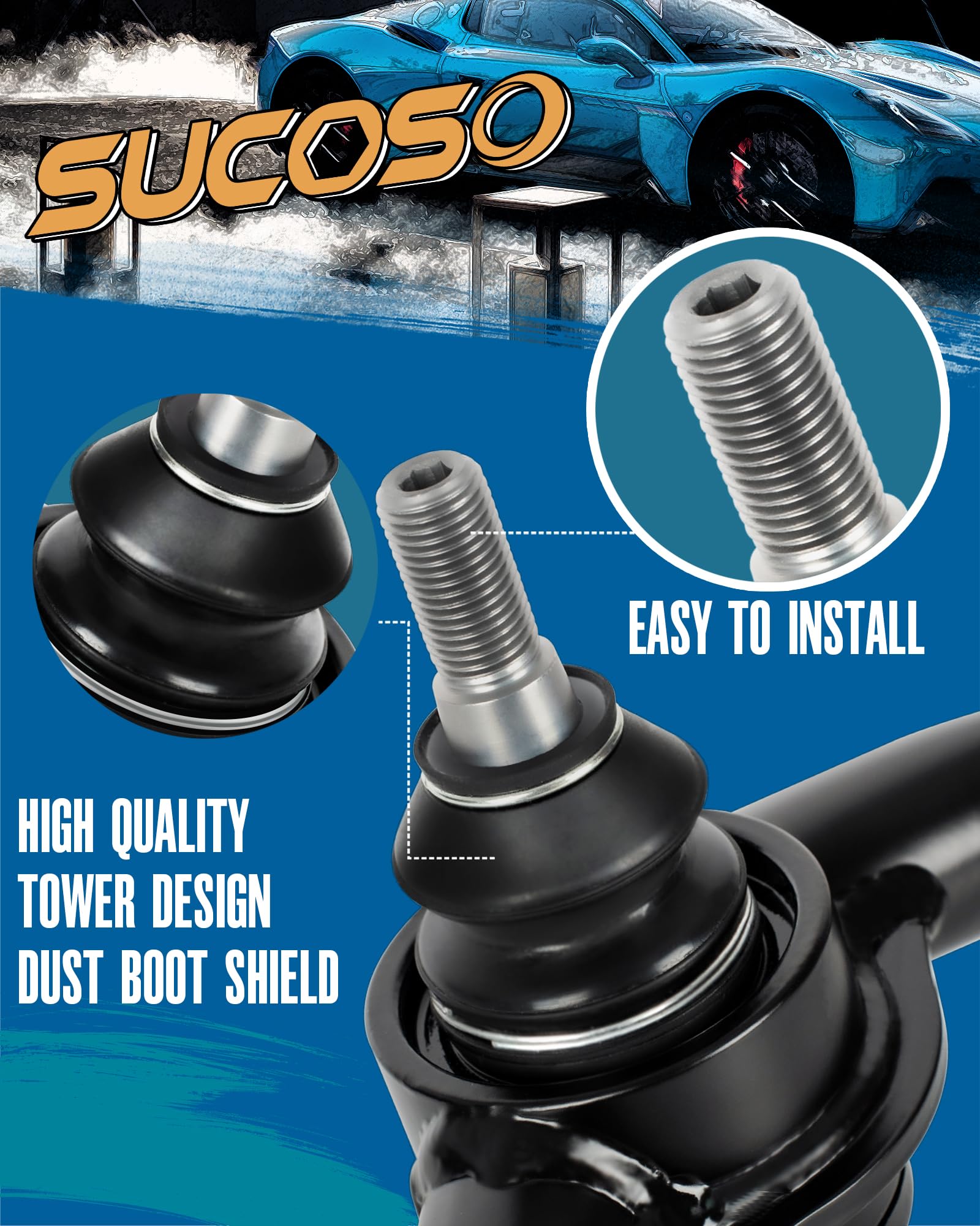 2-4in F150 Upper Control Arms, 2pcs Front Steel Control Arm Compatible With Ford F150 2004-2020,Adjustable UCA With Greasable Ba