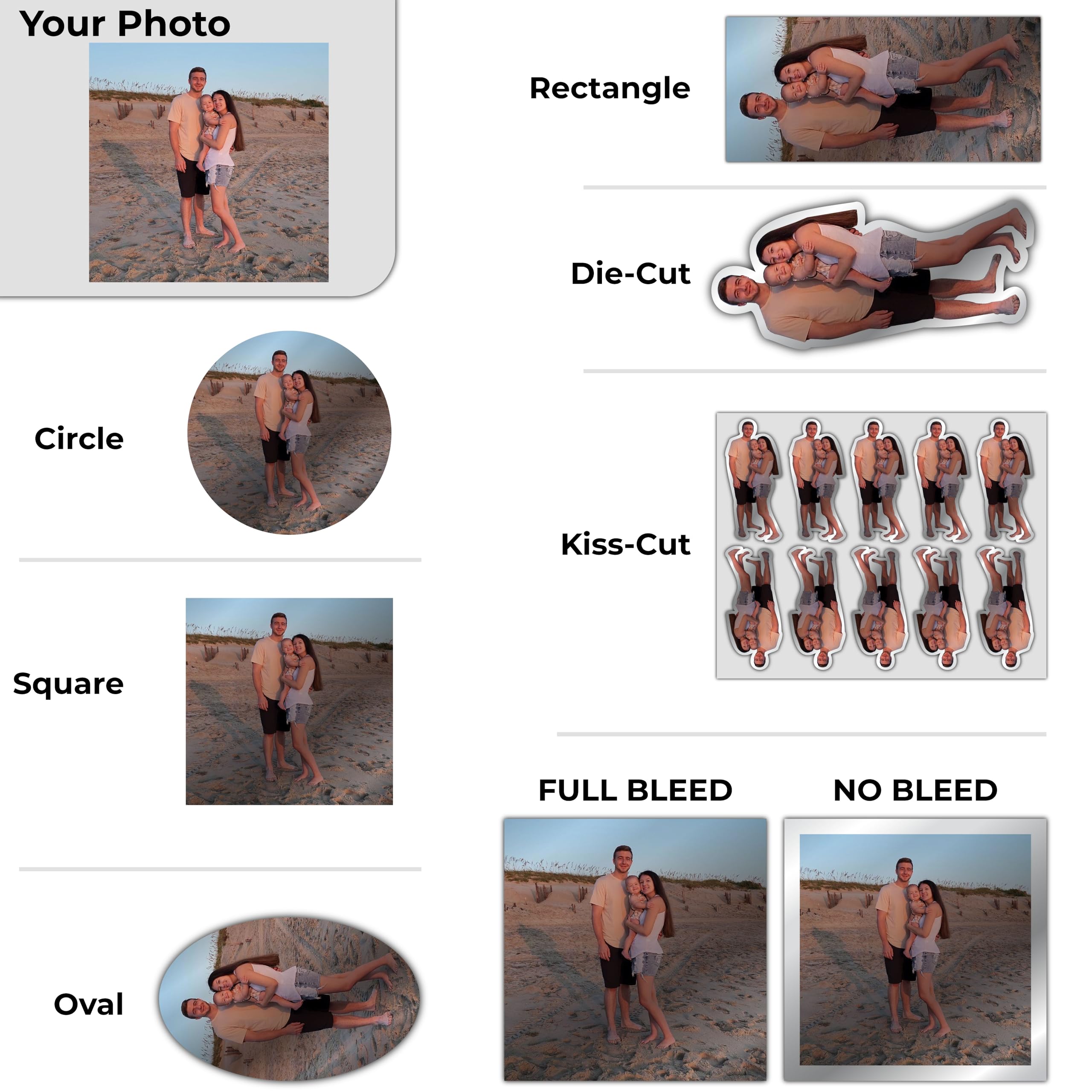 Custom Design Your Own Chrome Vinyl Decals Stickers Labels. Upload Your Photo, Text, Logo, Or Image. Uv Fade Resistant, Vinyl Ha