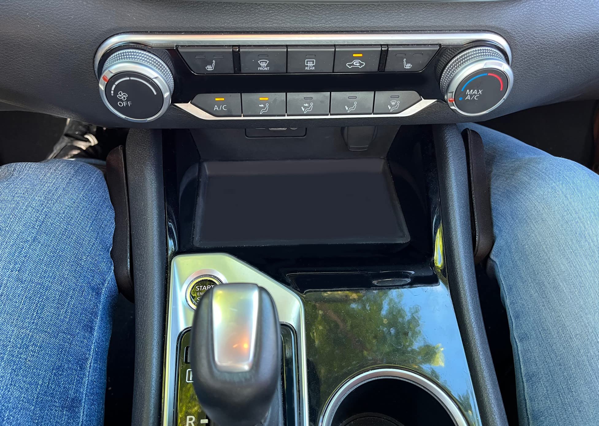 Car Knee Cushion Pads, High-Density Memory Foam, For Comfort And Pain Relief While Driving (Black, Set Of 2)