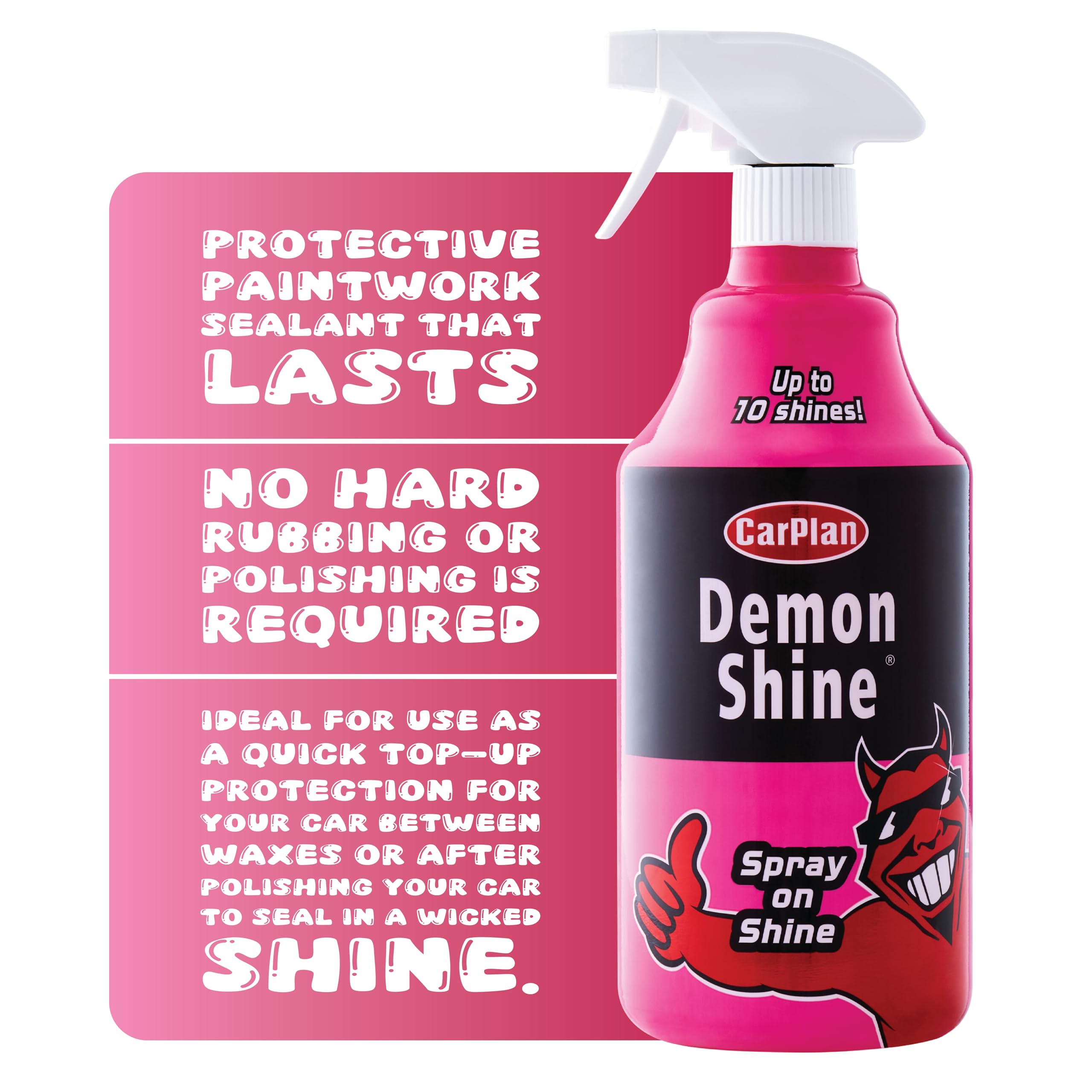 Carplan Demon Shine 34 Fl Oz (1L) - Spray On Shine
