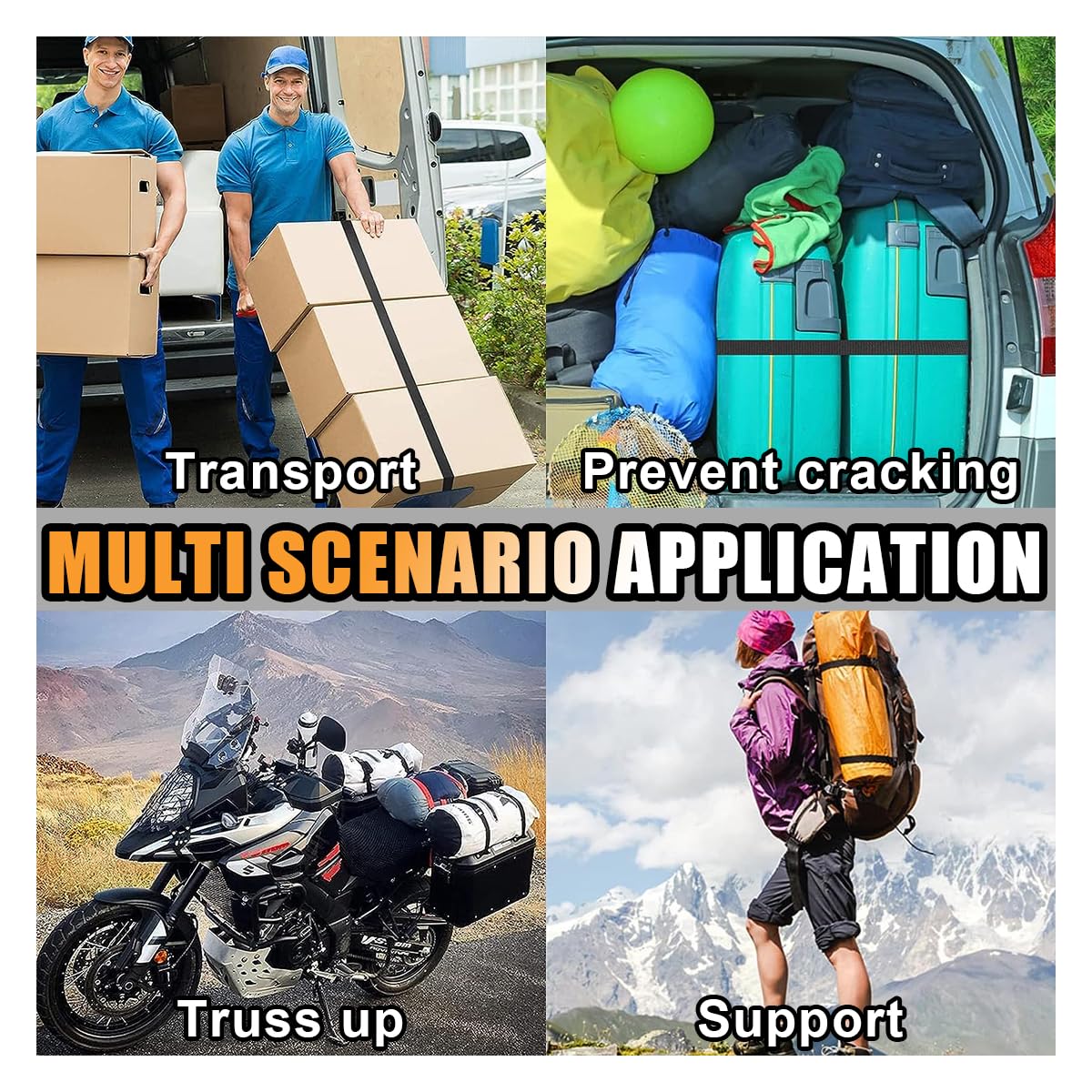 39 Inch Car Battery Tie Down Strap, Auto Battery Adjustable Buckle Strap, Trailer Battery Hold Down Strap with Quick Release Buc