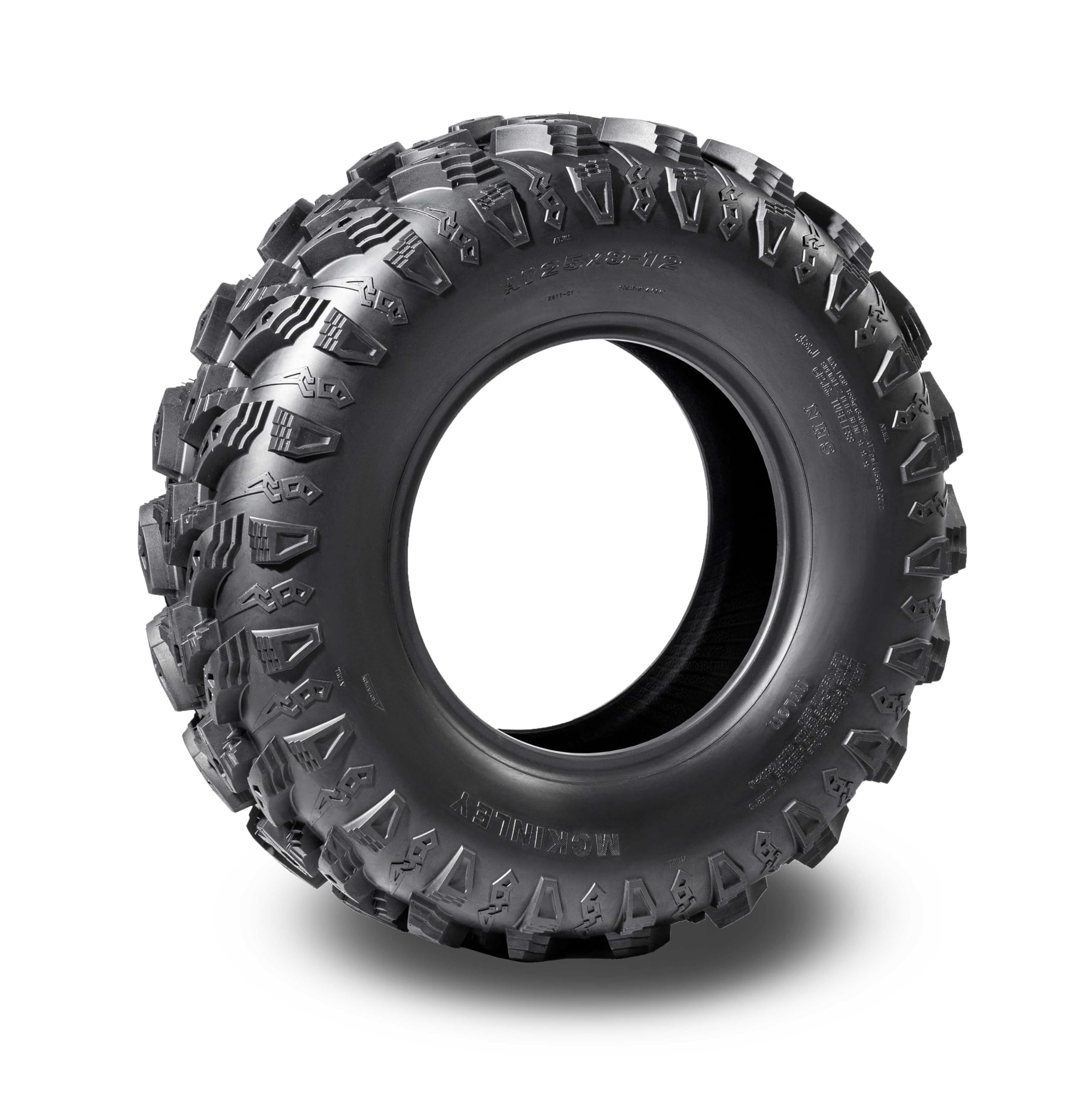 Mckinley Utv Atv Tires 25X10-12 6-Ply Super Mud 25X10X12 All Terrain X611, Set 2