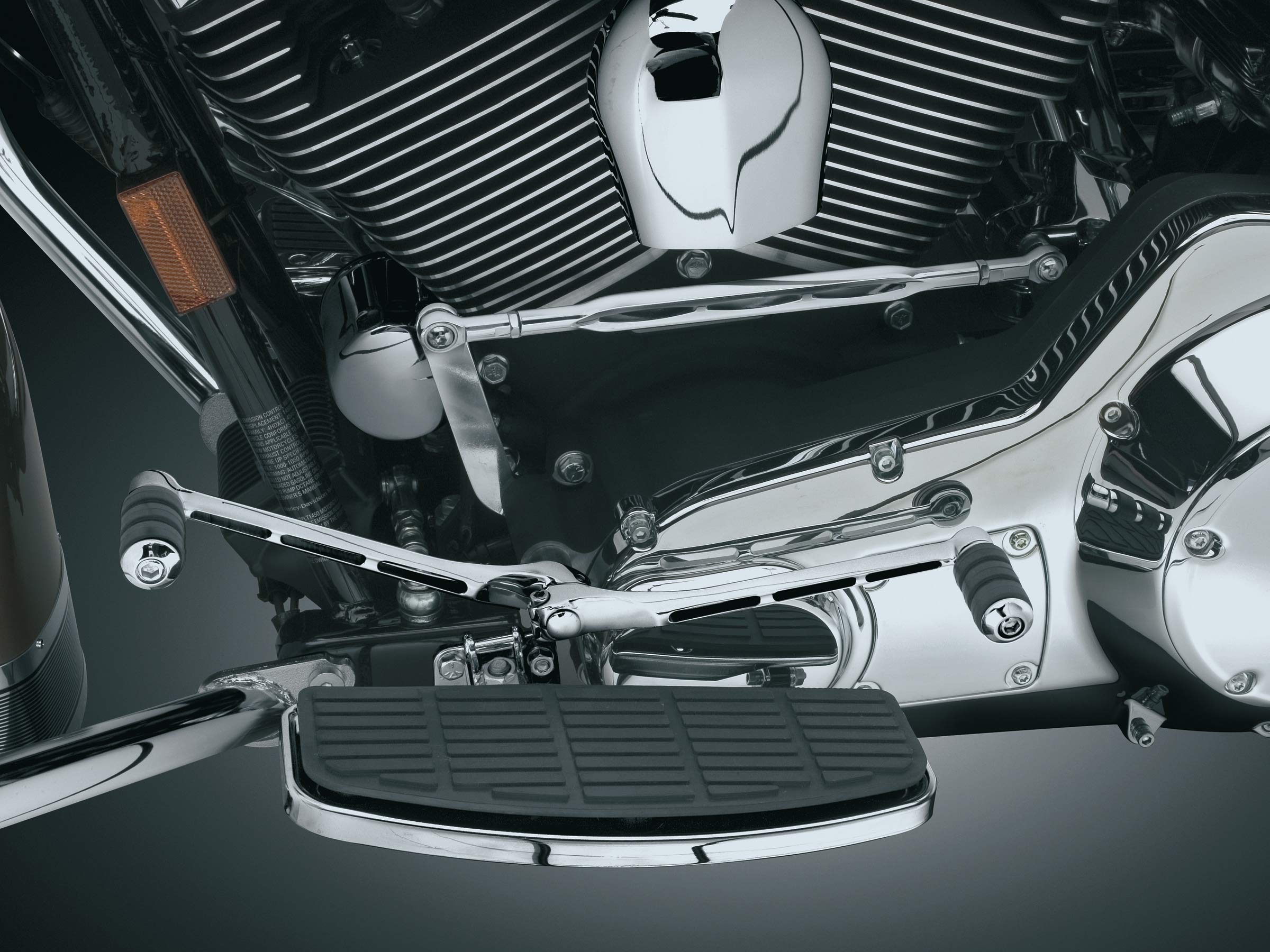 Kuryakyn 1026 Motorcycle Foot Control Component: Extended Girder Heel or Toe Shift Lever for 1983-2019 Harley-Davidson Motorcycl